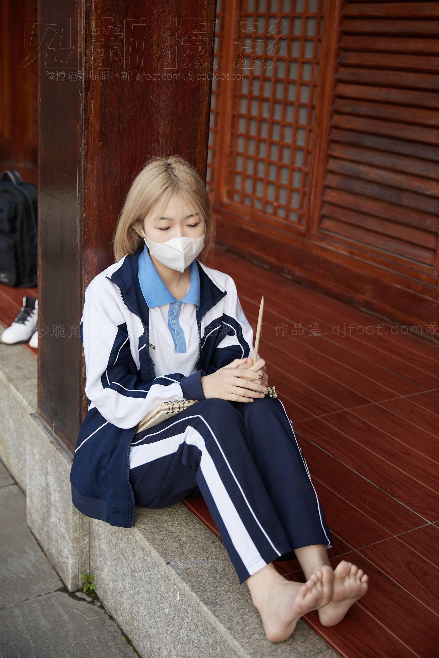 [见新摄影]NO.042 黄头发甜美甜美小姐姐 – 最后合作 [120P]插图6