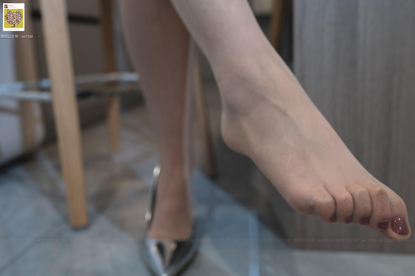 ISS系列 017 美晗 蓝色衬衫 [101P]插图3