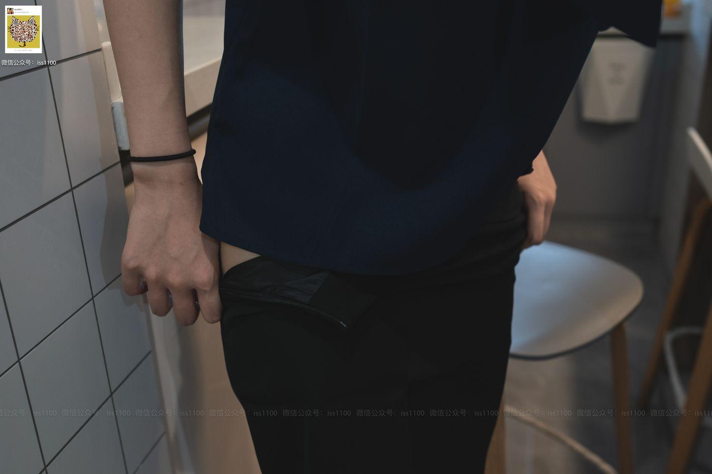 ISS系列 017 美晗 蓝色衬衫 [101P]插图2