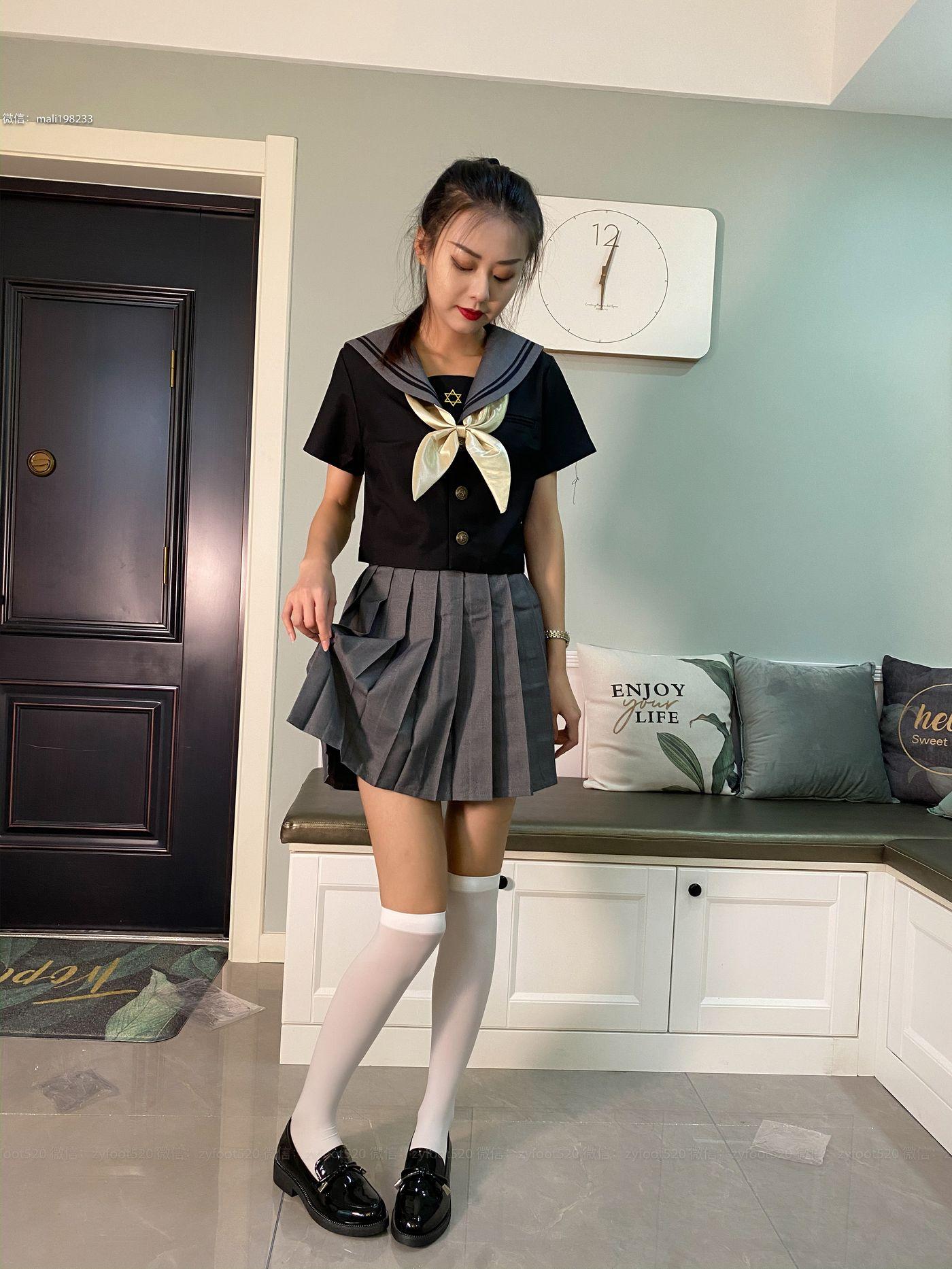 ISS系列 057 洋洋 JK白 [57P]插图1
