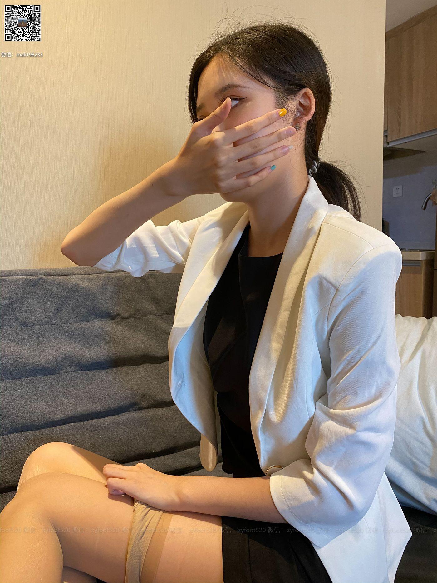 ISS系列 054 欣欣 白西装 [105P]插图8
