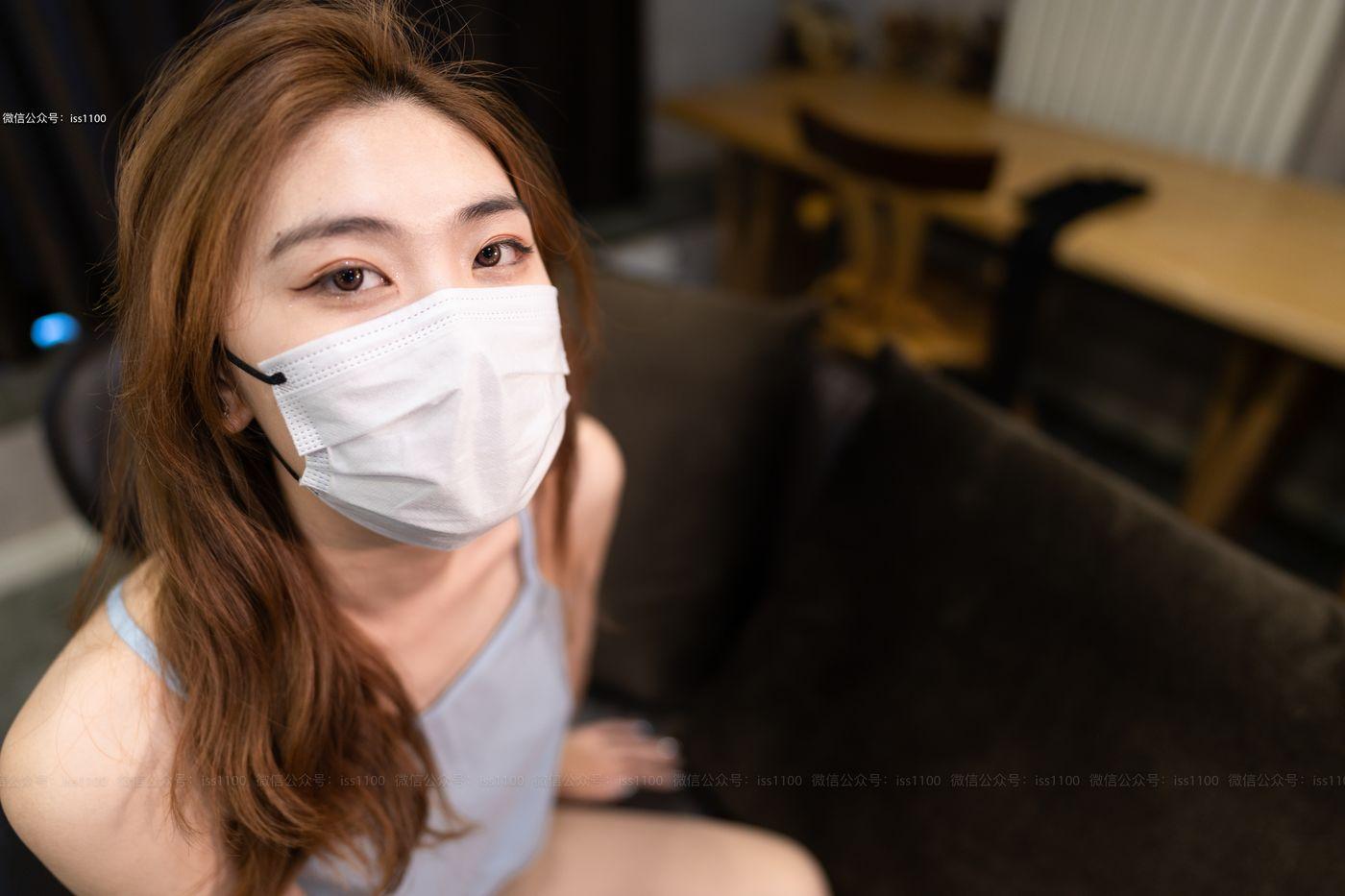 ISS系列 033 诗薇 蓝色吊带 [101P]插图6