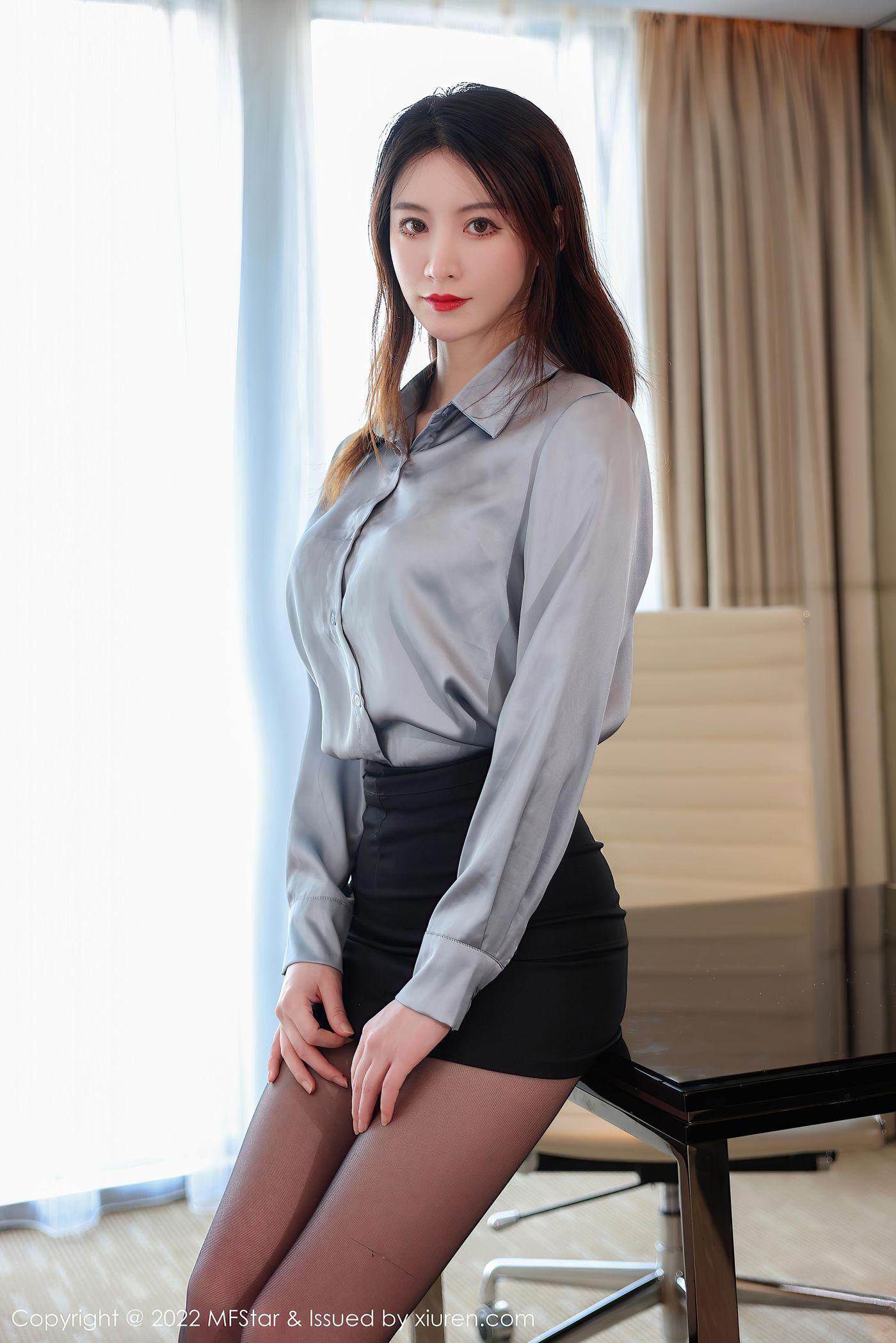 [MFStar模范学院]2022.01.27 VOL.550 yoo优优[61P]插图1