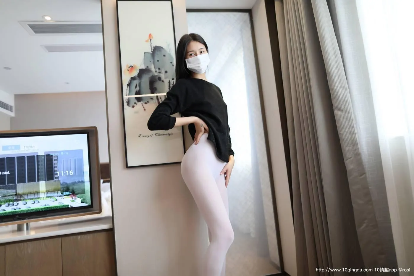 [ROSI写真] 口罩系列 2020.02.08 NO.1336[100P]插图7