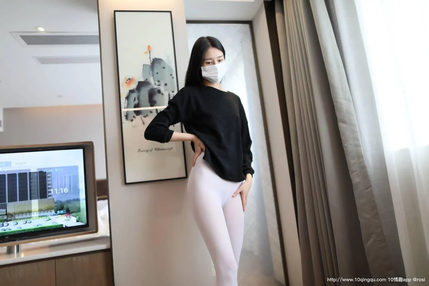 [ROSI写真] 口罩系列 2020.02.08 NO.1336[100P]插图8
