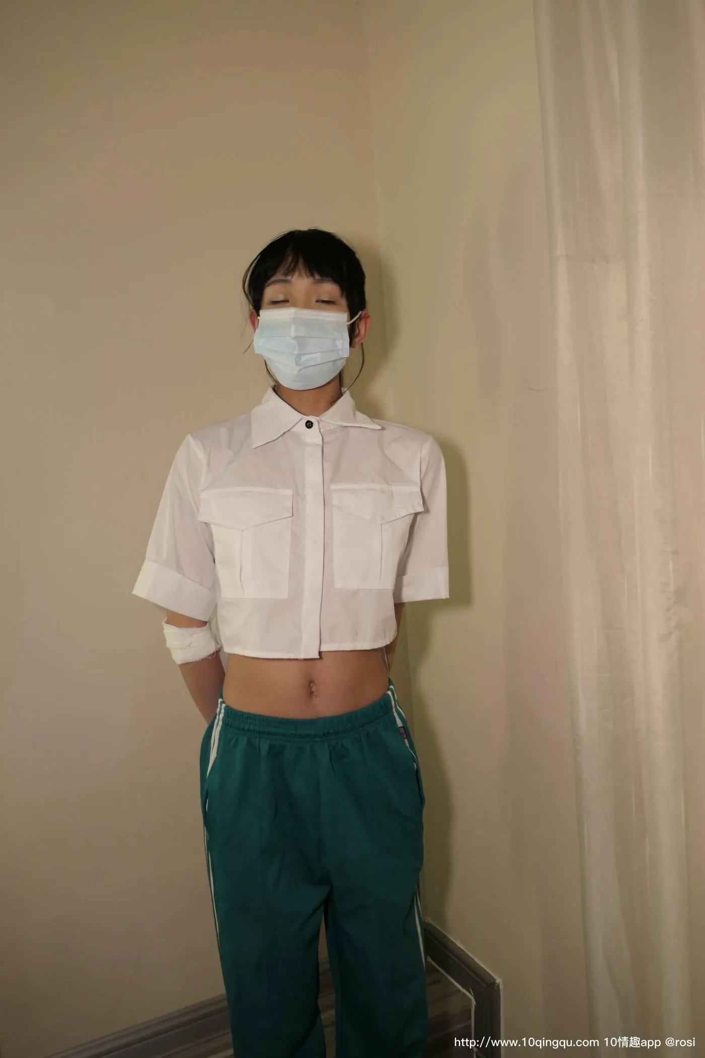 [ROSI写真] 口罩系列 2020.06.13 NO.1462 [46P]插图5