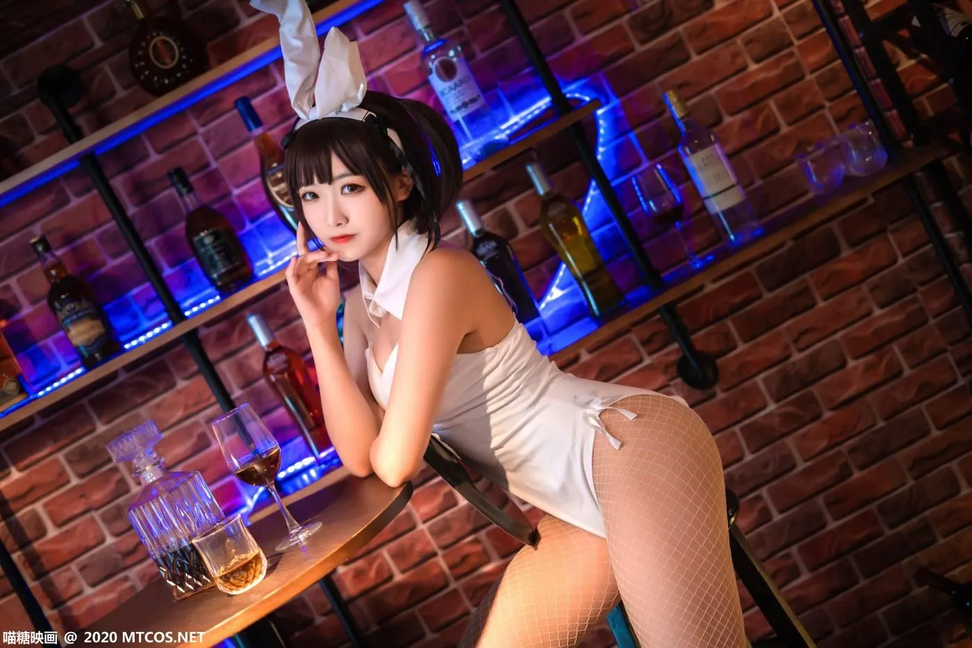 [喵糖映画] VOL.080 网袜兔女郎[40P]插图5