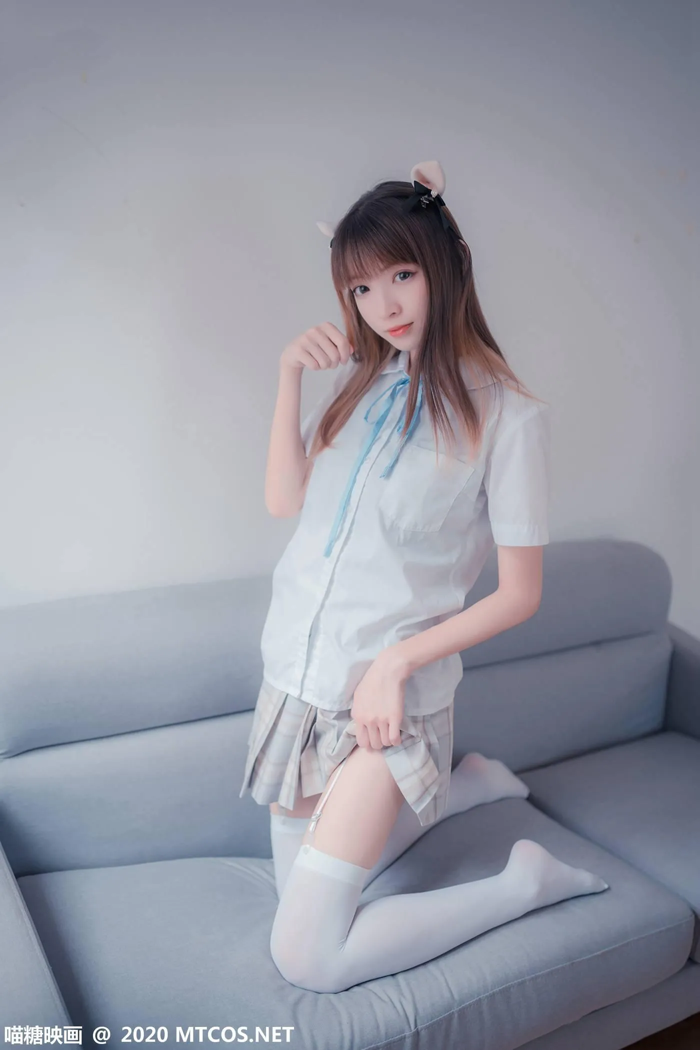 [喵糖映画] JKL.019 猫耳JK制服[45P]插图8