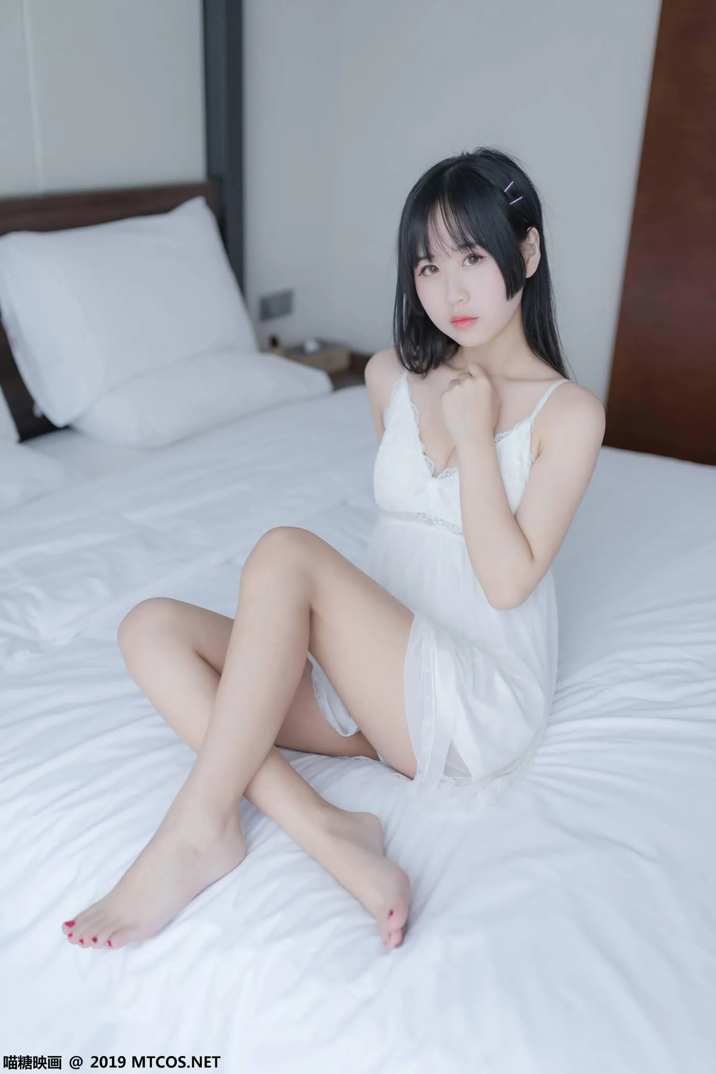 [喵糖映画] VOL.069 萌芽儿o0 白纱裙[44P]插图5
