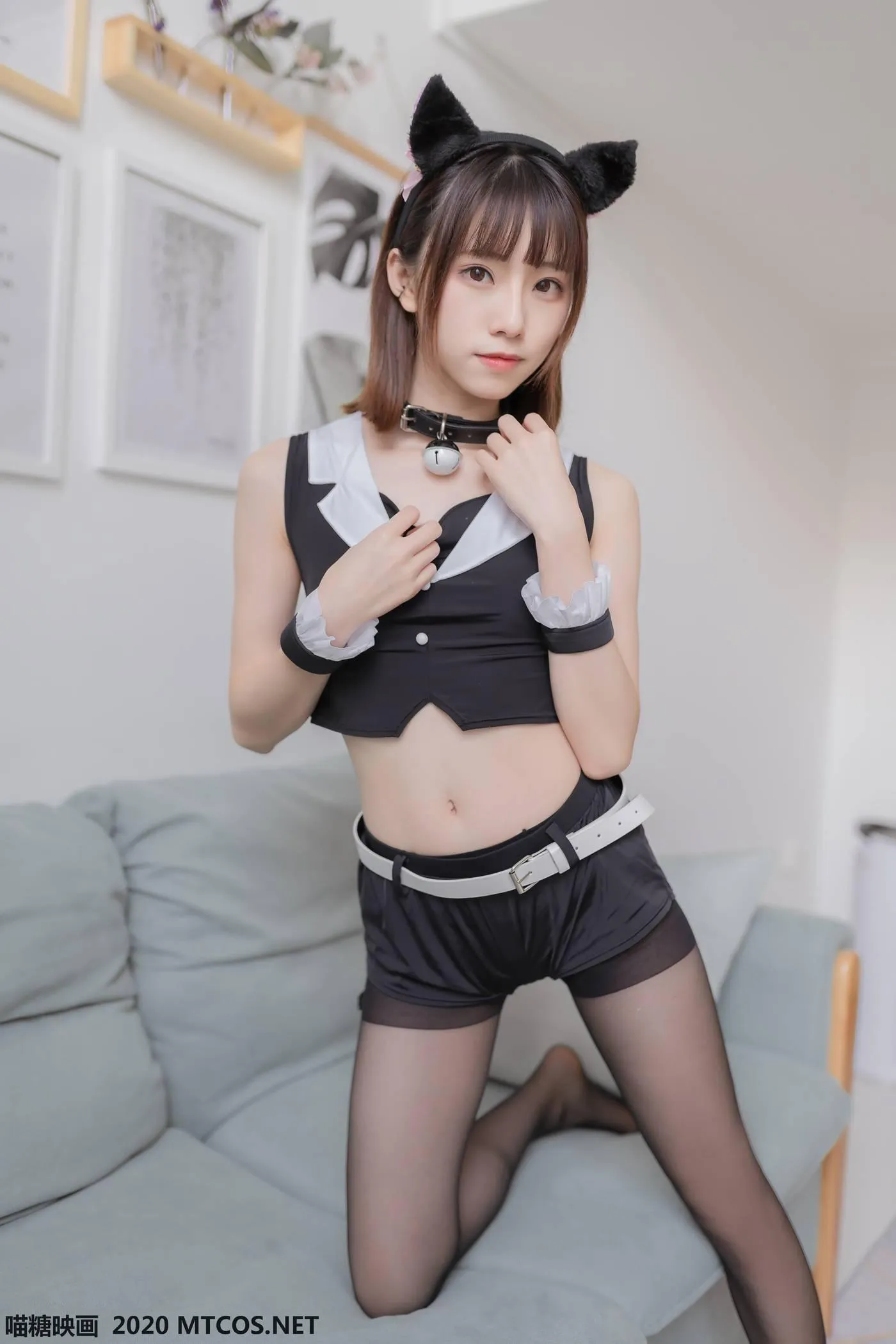 [喵糖映画] VOL.154 黑丝猫耳娘[40P]插图9