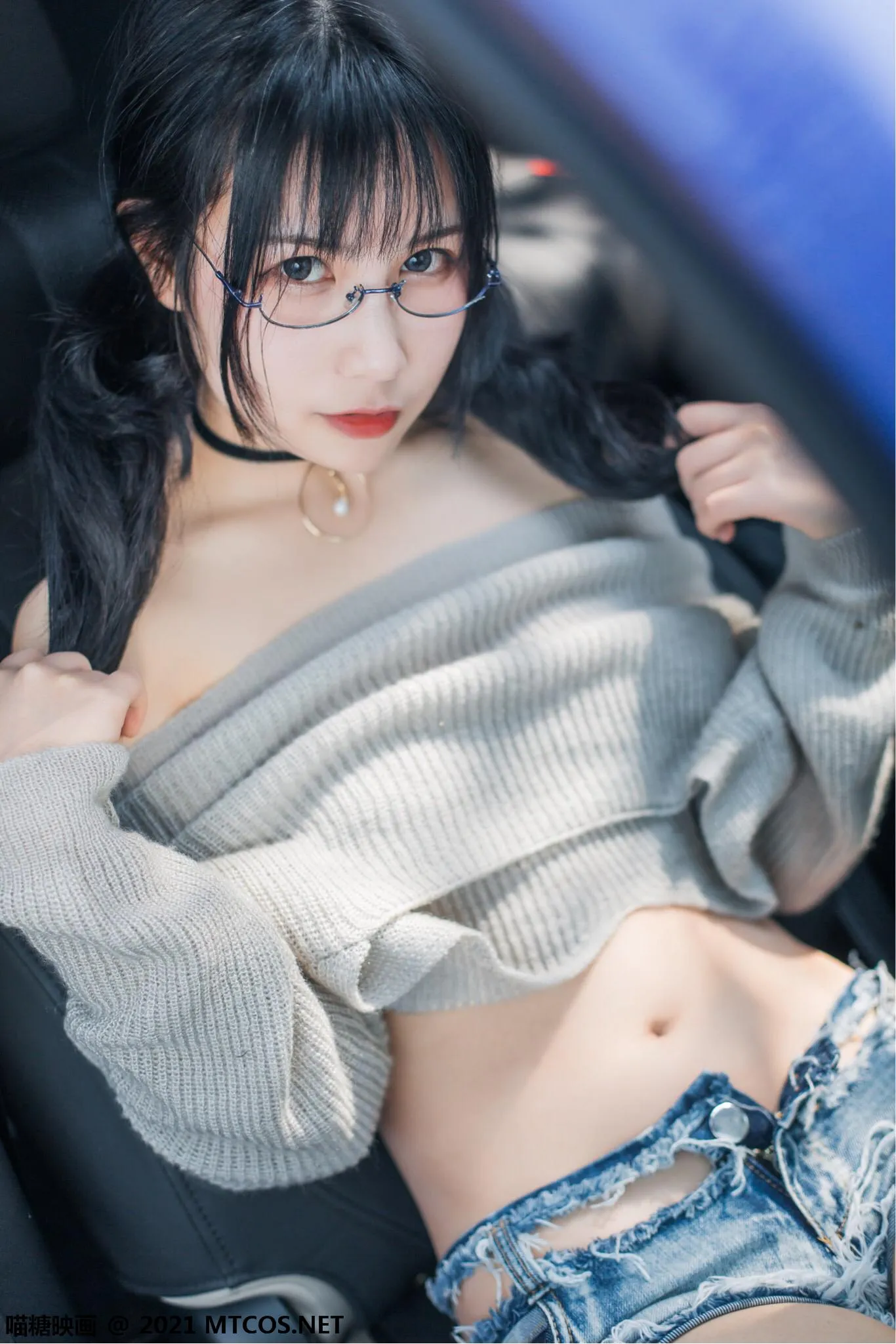 [喵糖映画] VOL.369 车内女郎[20P]插图7