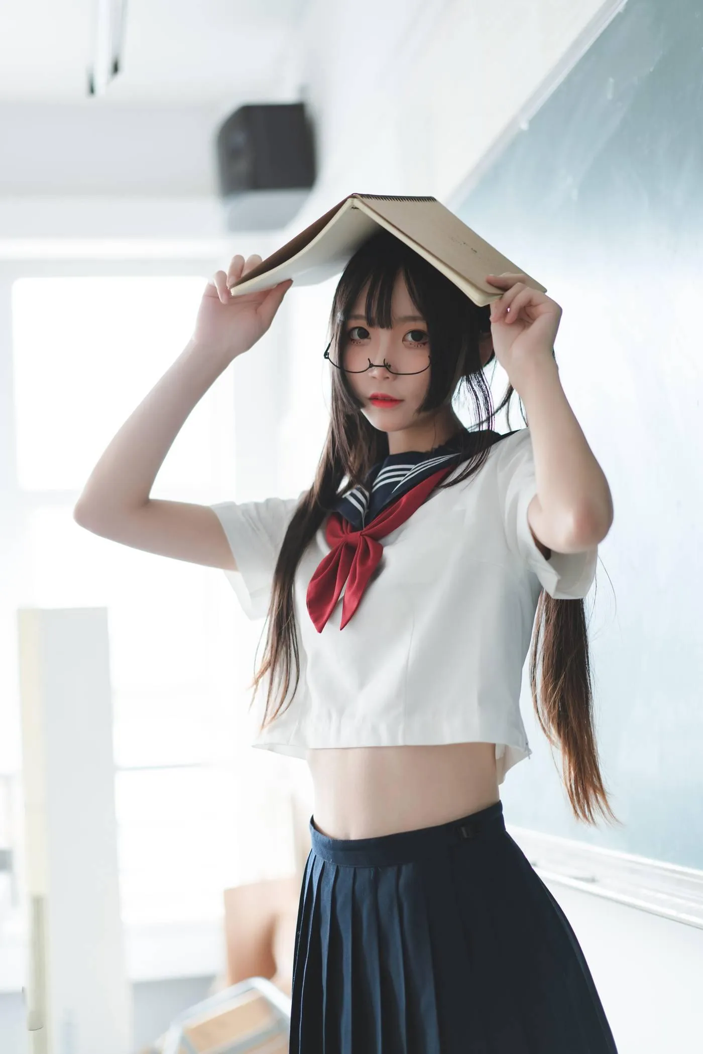 [喵糖映画] JKL.022 教室JK制服[39P]插图3