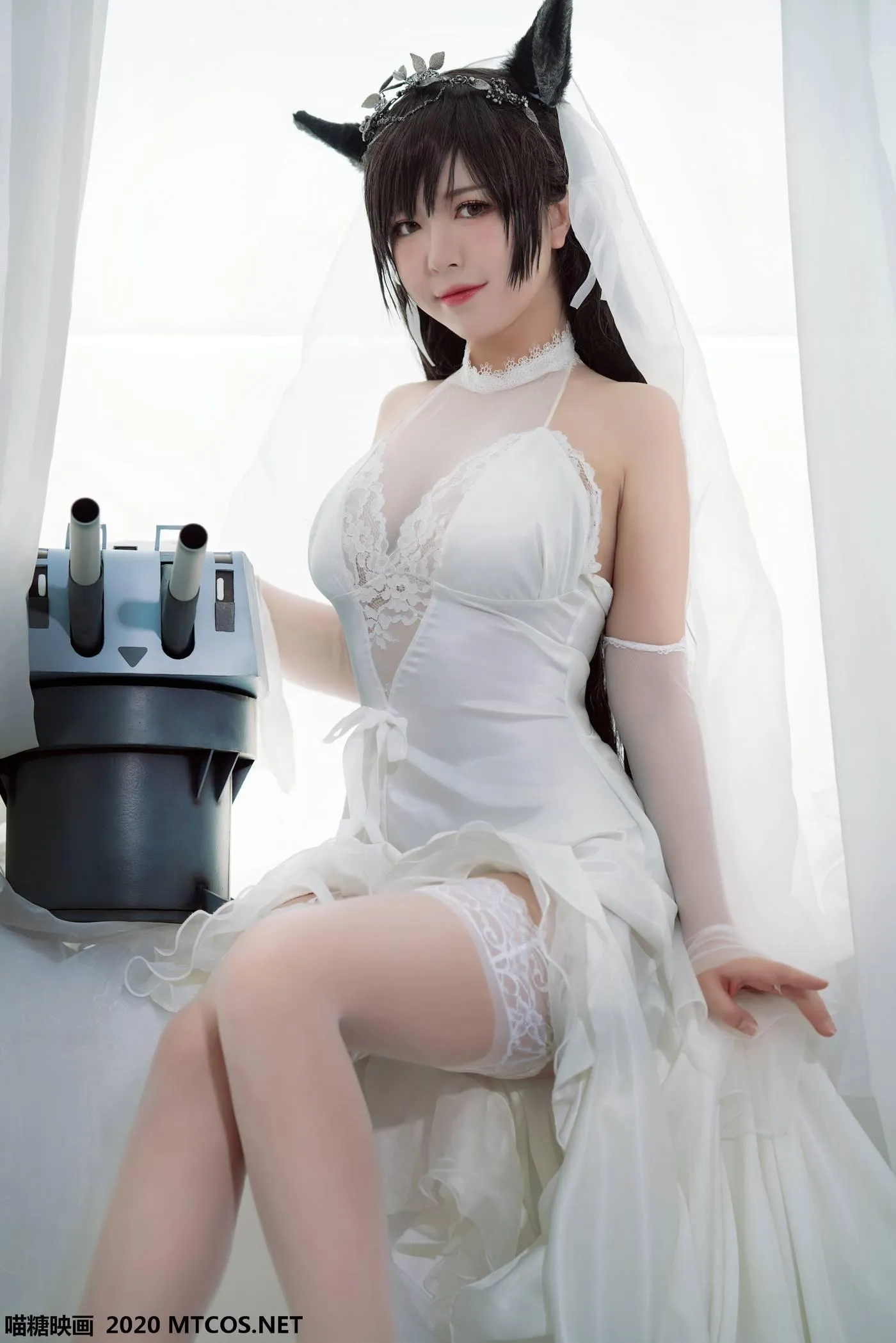 [喵糖映画] VOL.115 婚纱爱宕[30P]插图3
