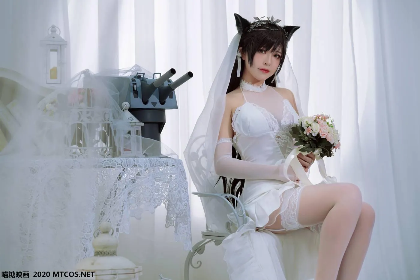 [喵糖映画] VOL.115 婚纱爱宕[30P]插图5