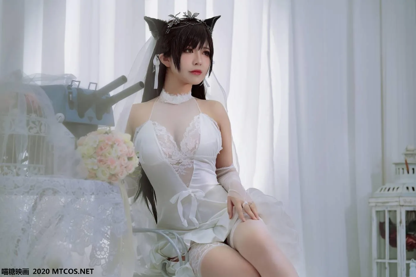 [喵糖映画] VOL.115 婚纱爱宕[30P]插图6