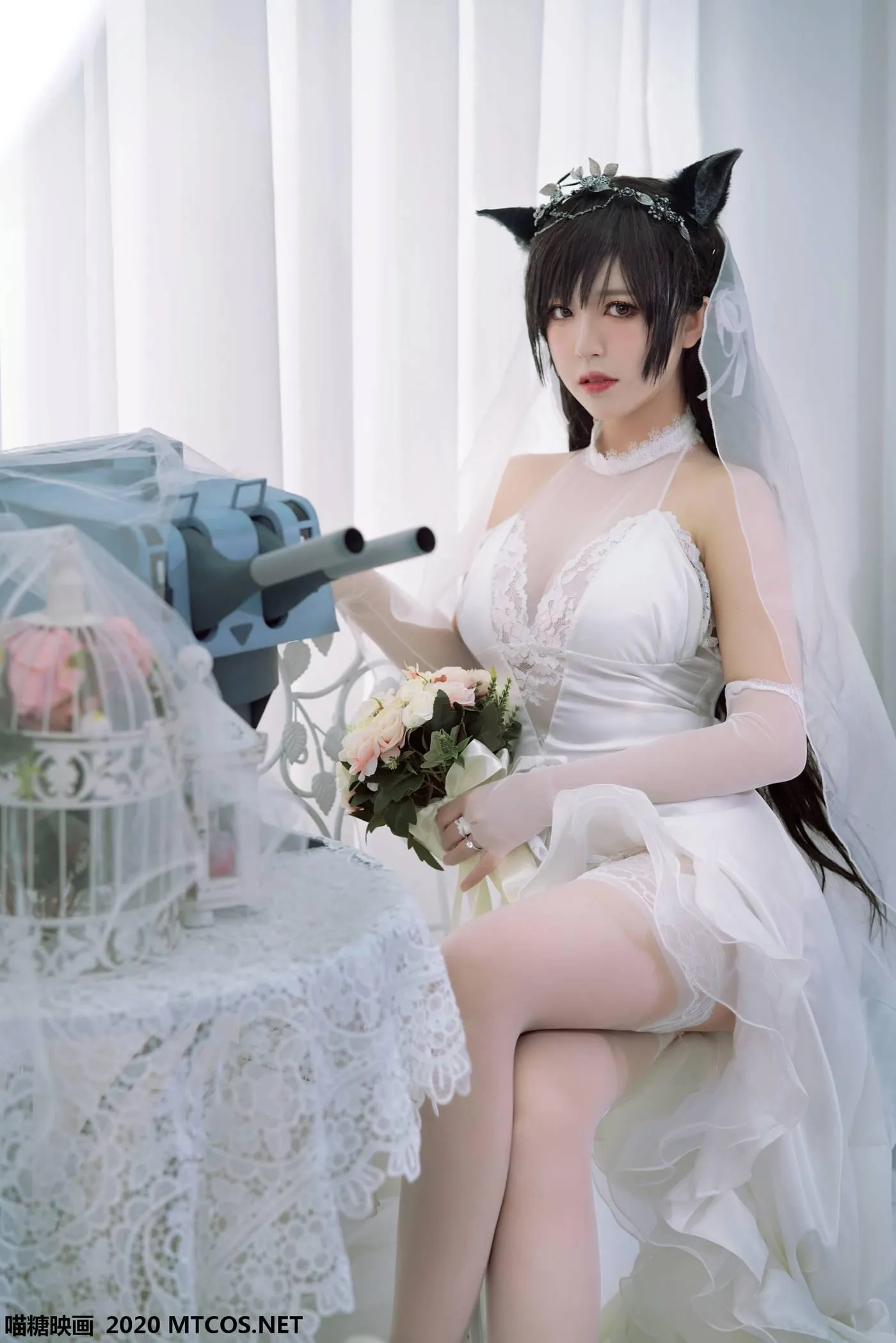 [喵糖映画] VOL.115 婚纱爱宕[30P]插图7