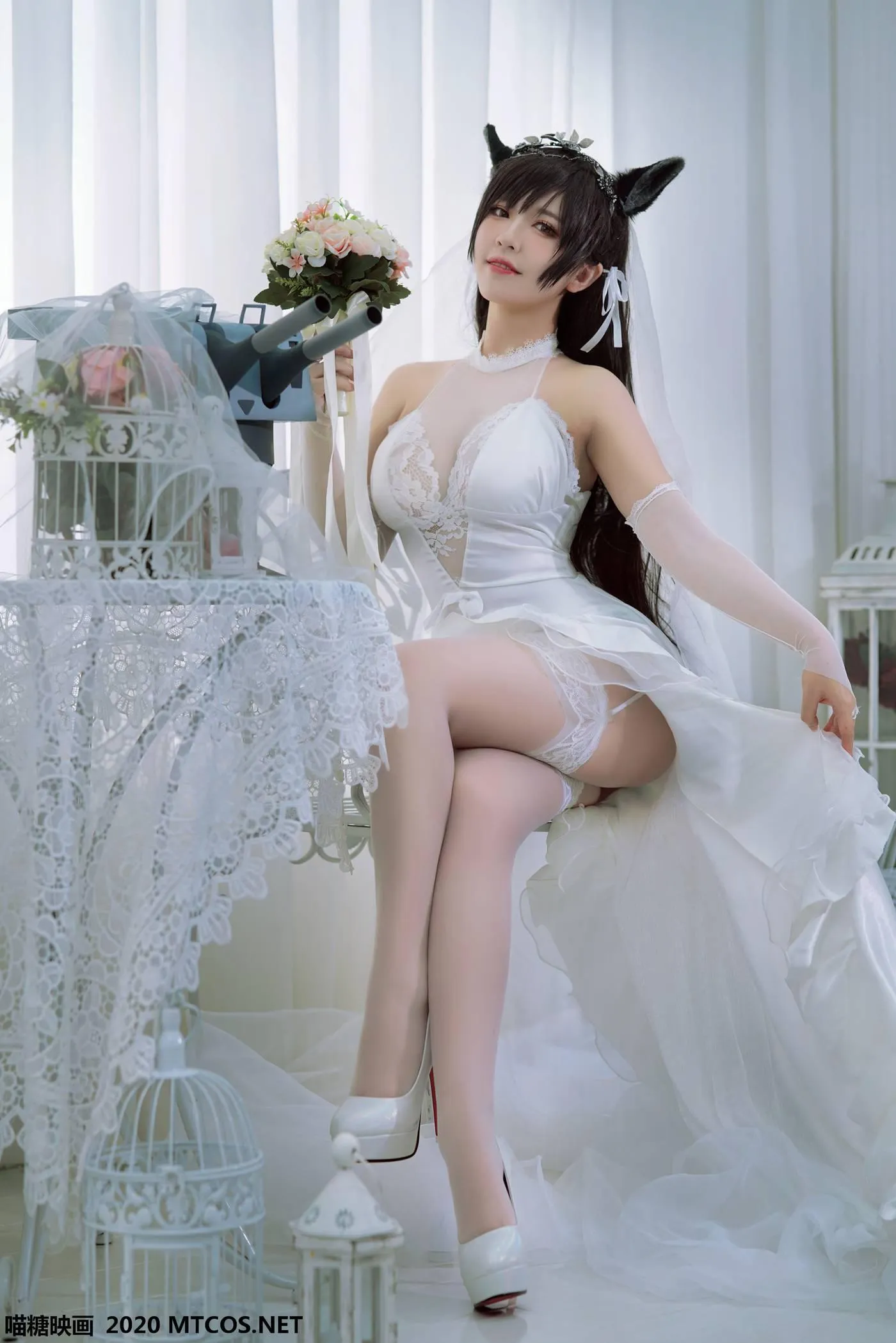 [喵糖映画] VOL.115 婚纱爱宕[30P]插图9
