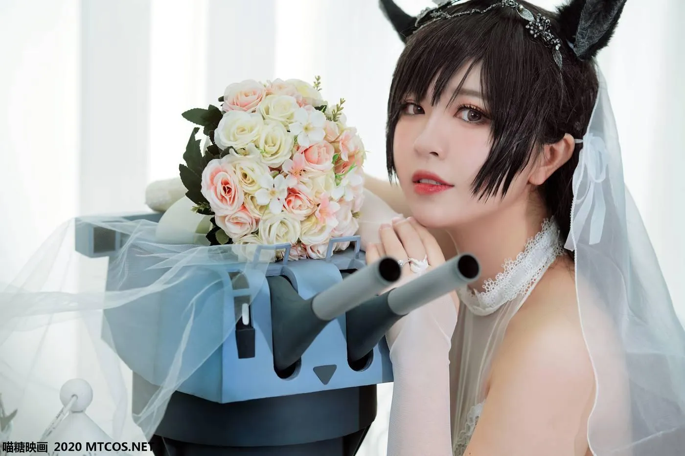 [喵糖映画] VOL.115 婚纱爱宕[30P]插图3