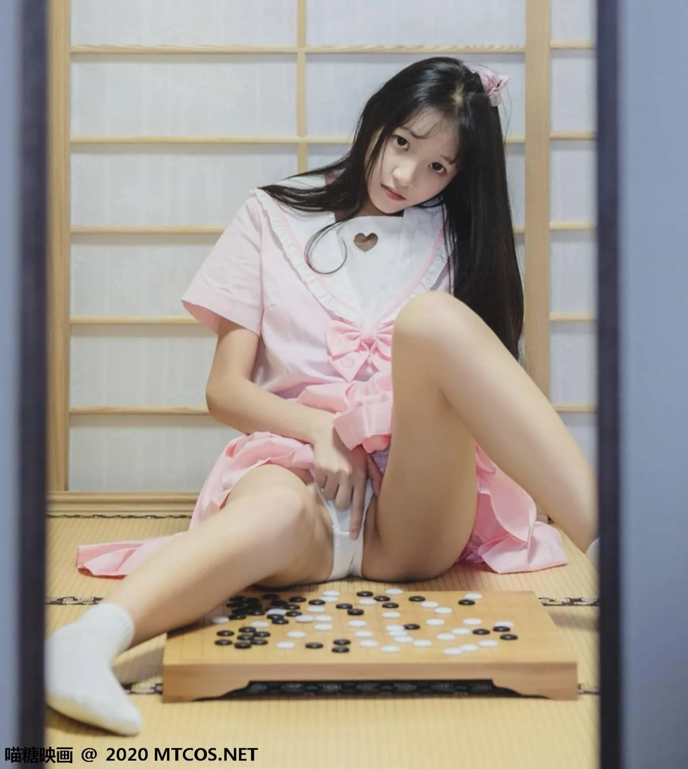 [喵糖映画] VOL.087 日系粉色JK[41P]插图7