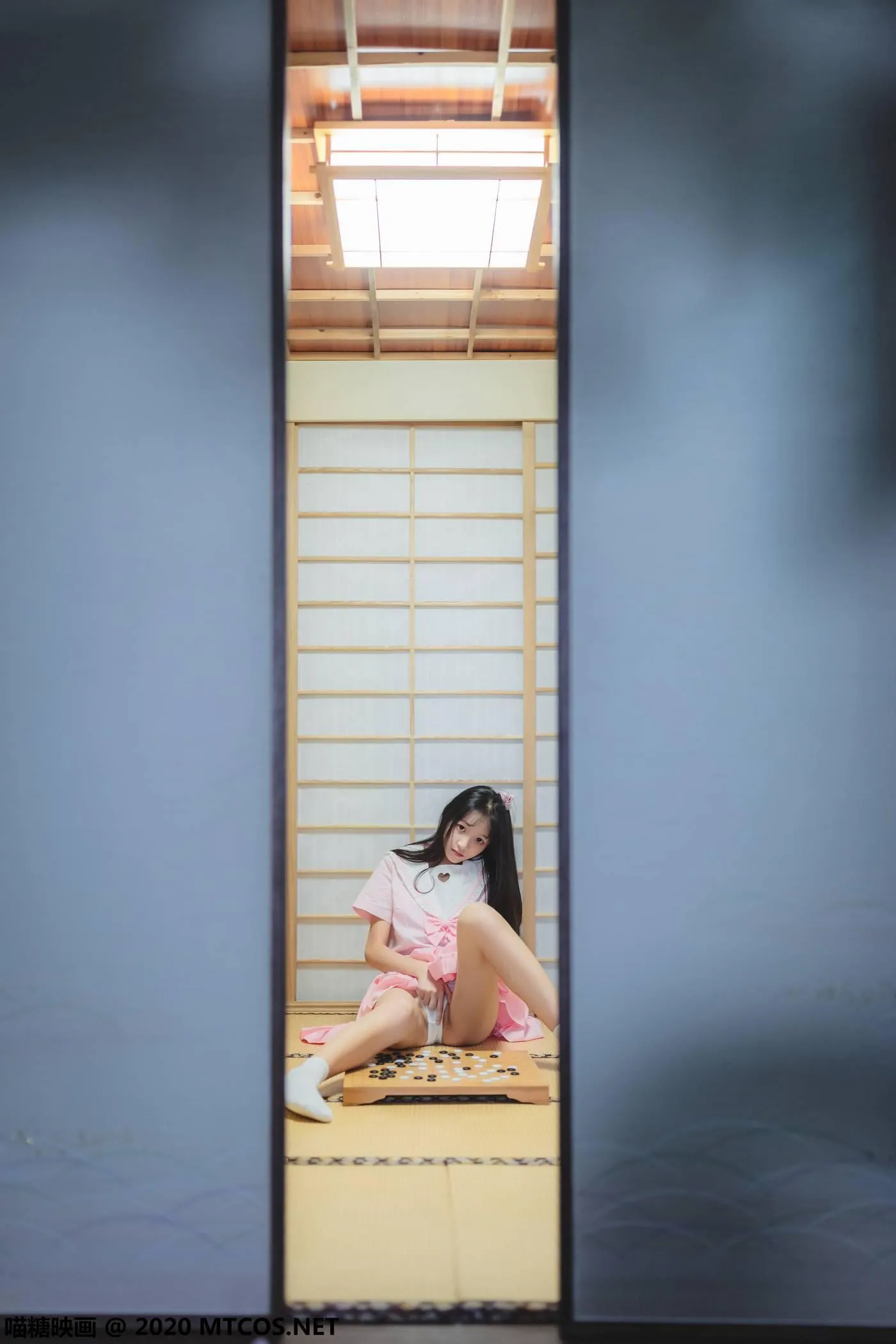 [喵糖映画] VOL.087 日系粉色JK[41P]插图1