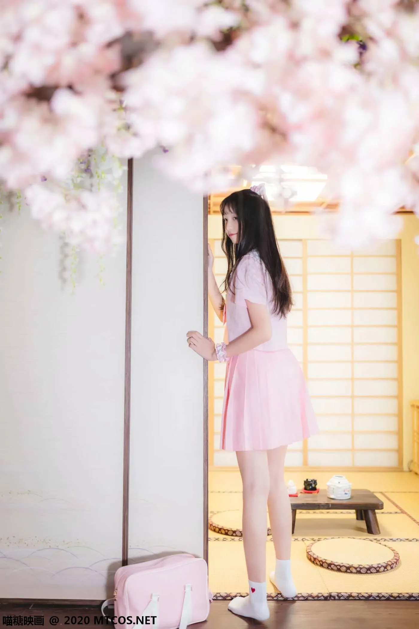[喵糖映画] VOL.087 日系粉色JK[41P]插图7