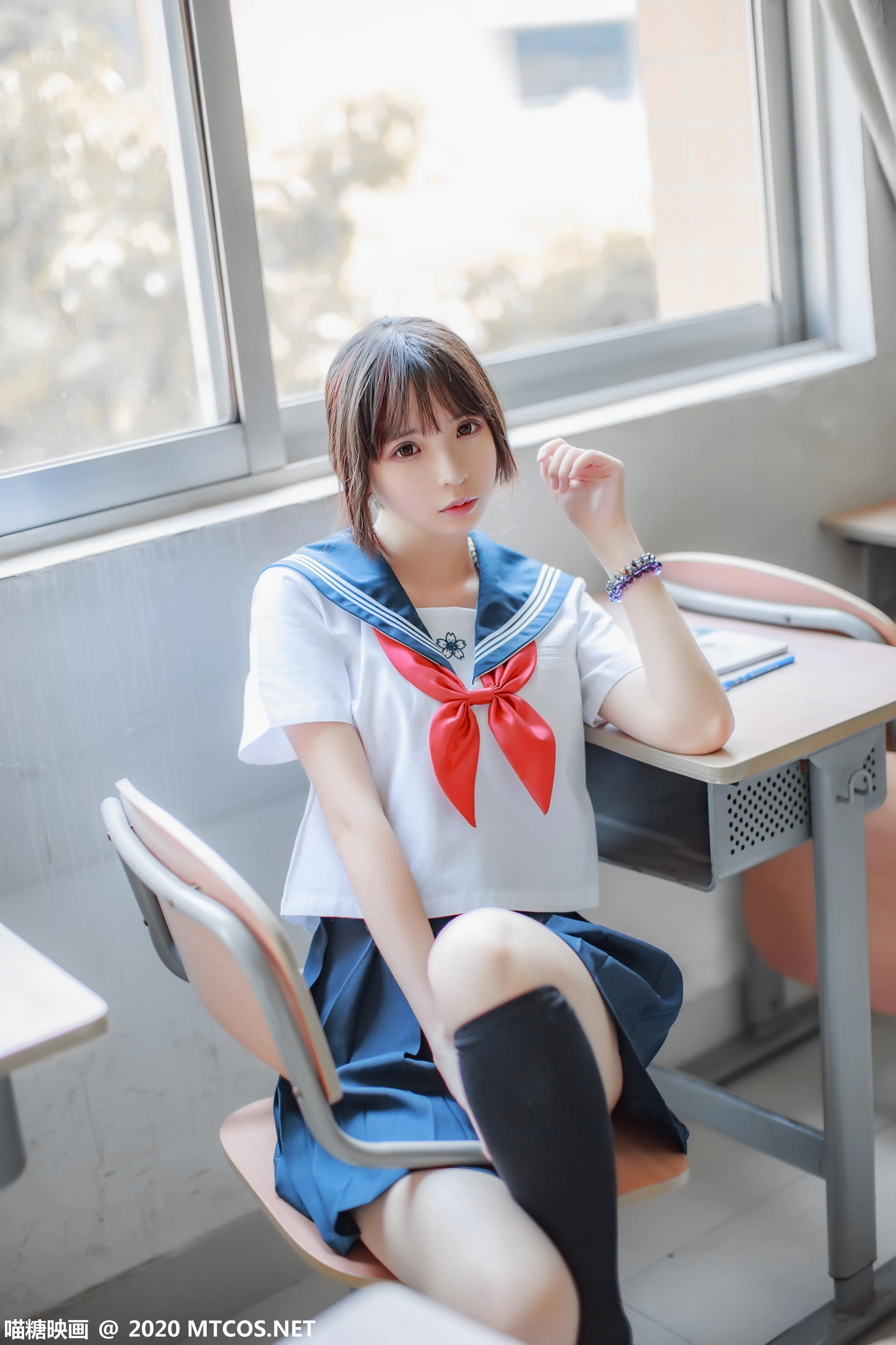 [喵糖映画] VOL.340 同桌的水手服[33P]插图5