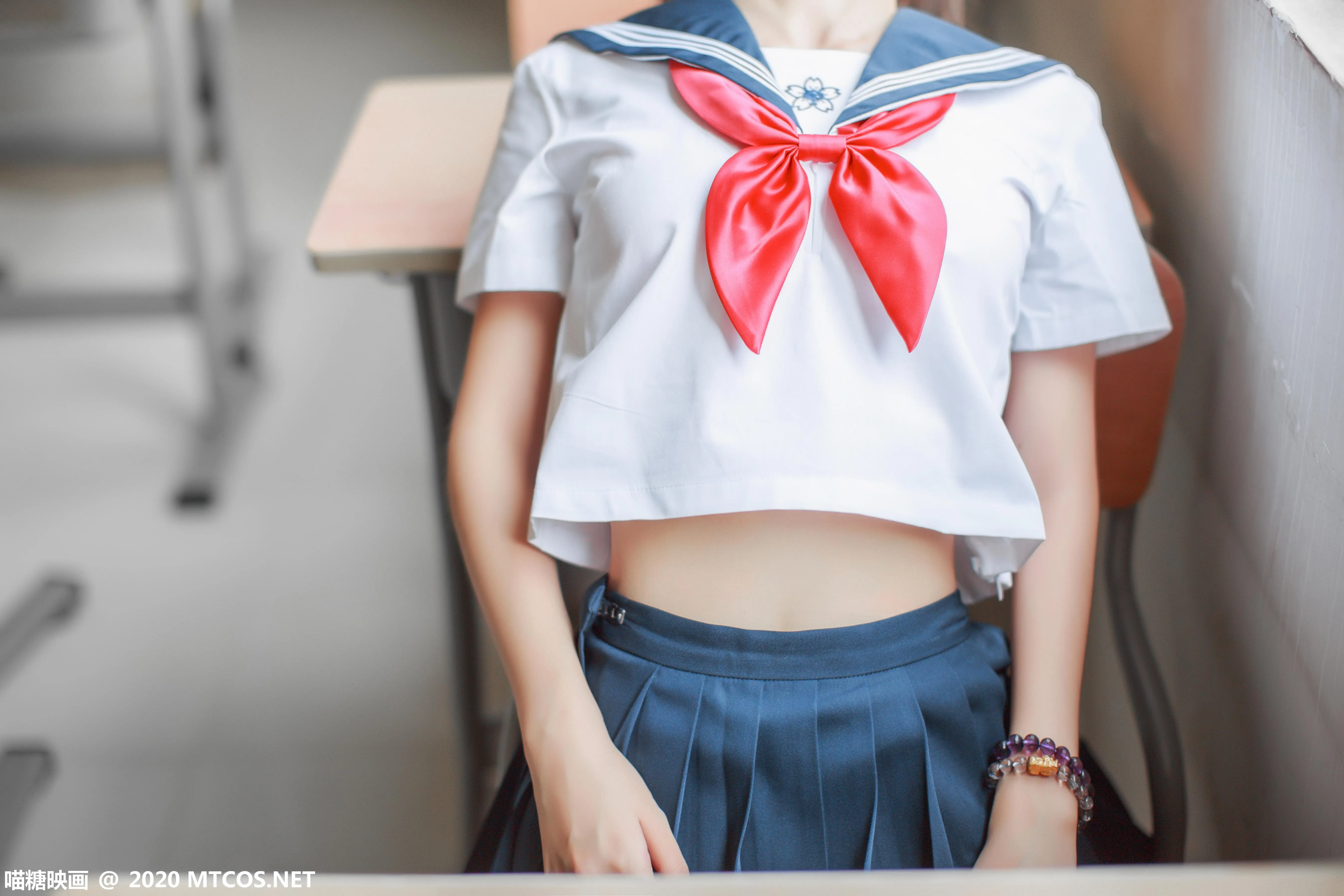 [喵糖映画] VOL.340 同桌的水手服[33P]插图8