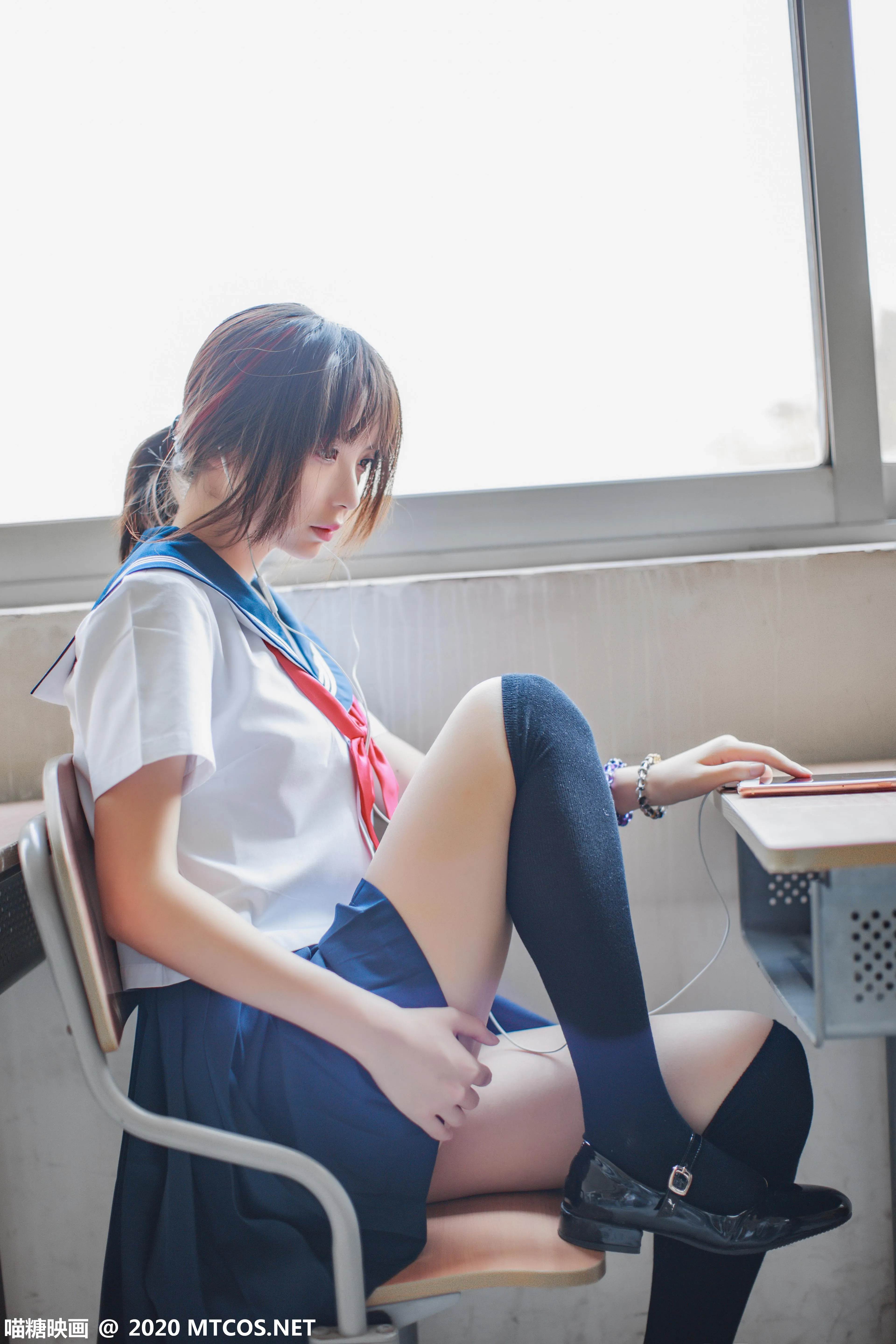 [喵糖映画] VOL.340 同桌的水手服[33P]插图7