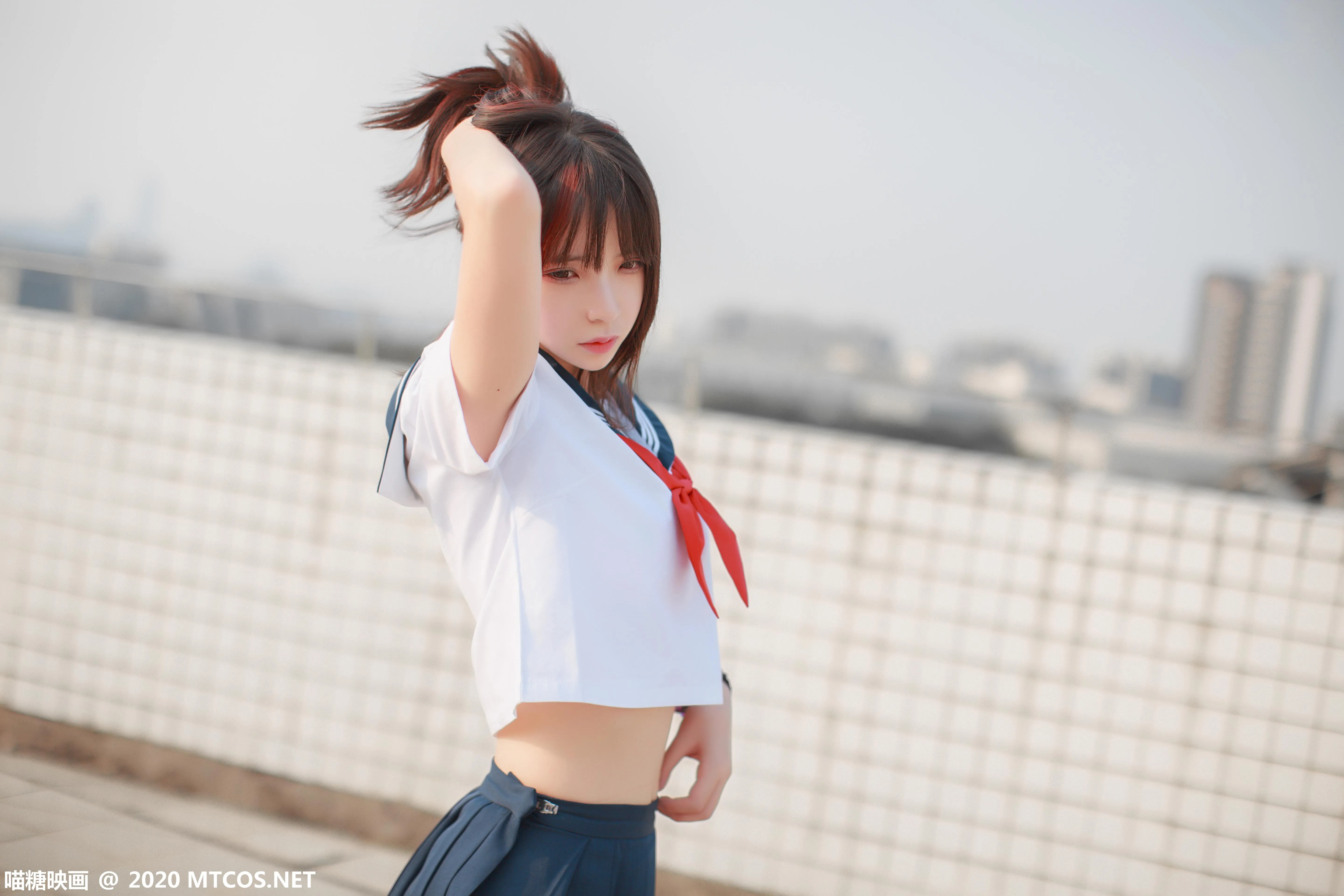 [喵糖映画] VOL.340 同桌的水手服[33P]插图5