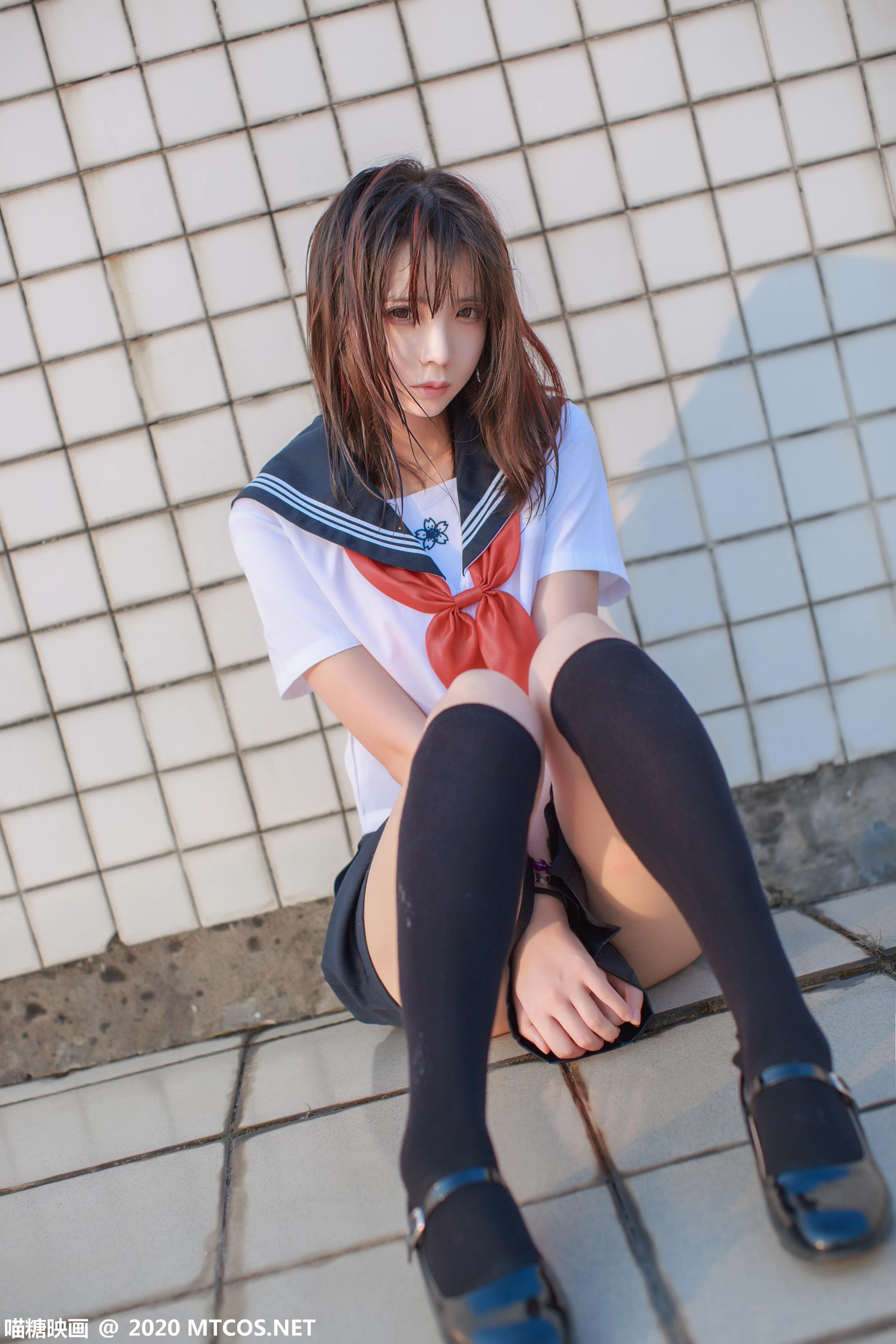 [喵糖映画] VOL.340 同桌的水手服[33P]插图2