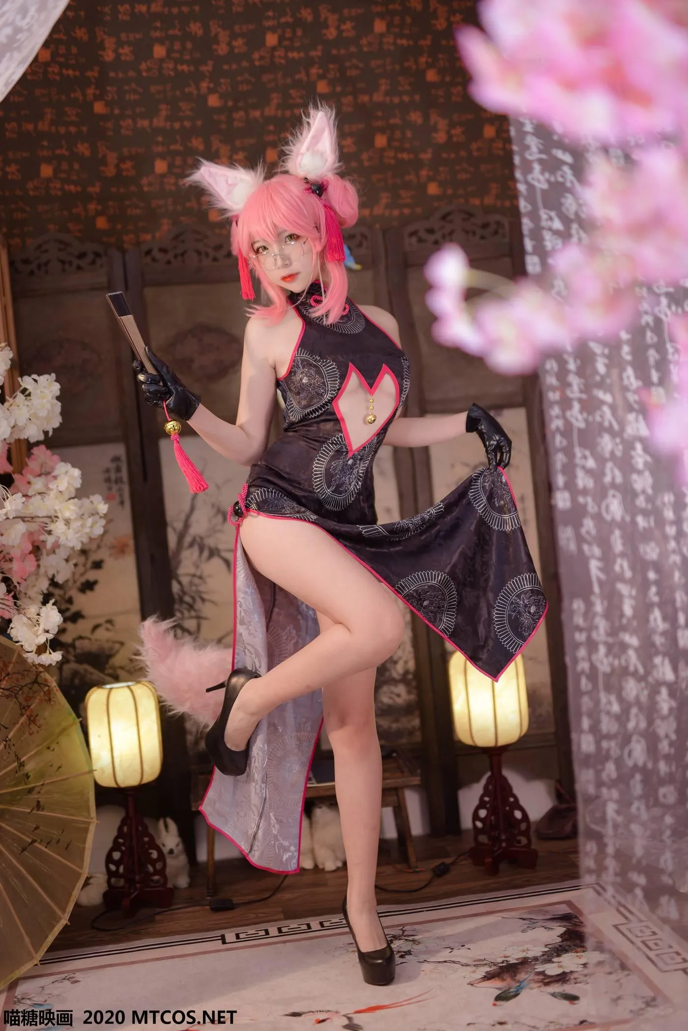 [喵糖映画] HML.002 旗袍狐耳[24P]插图6