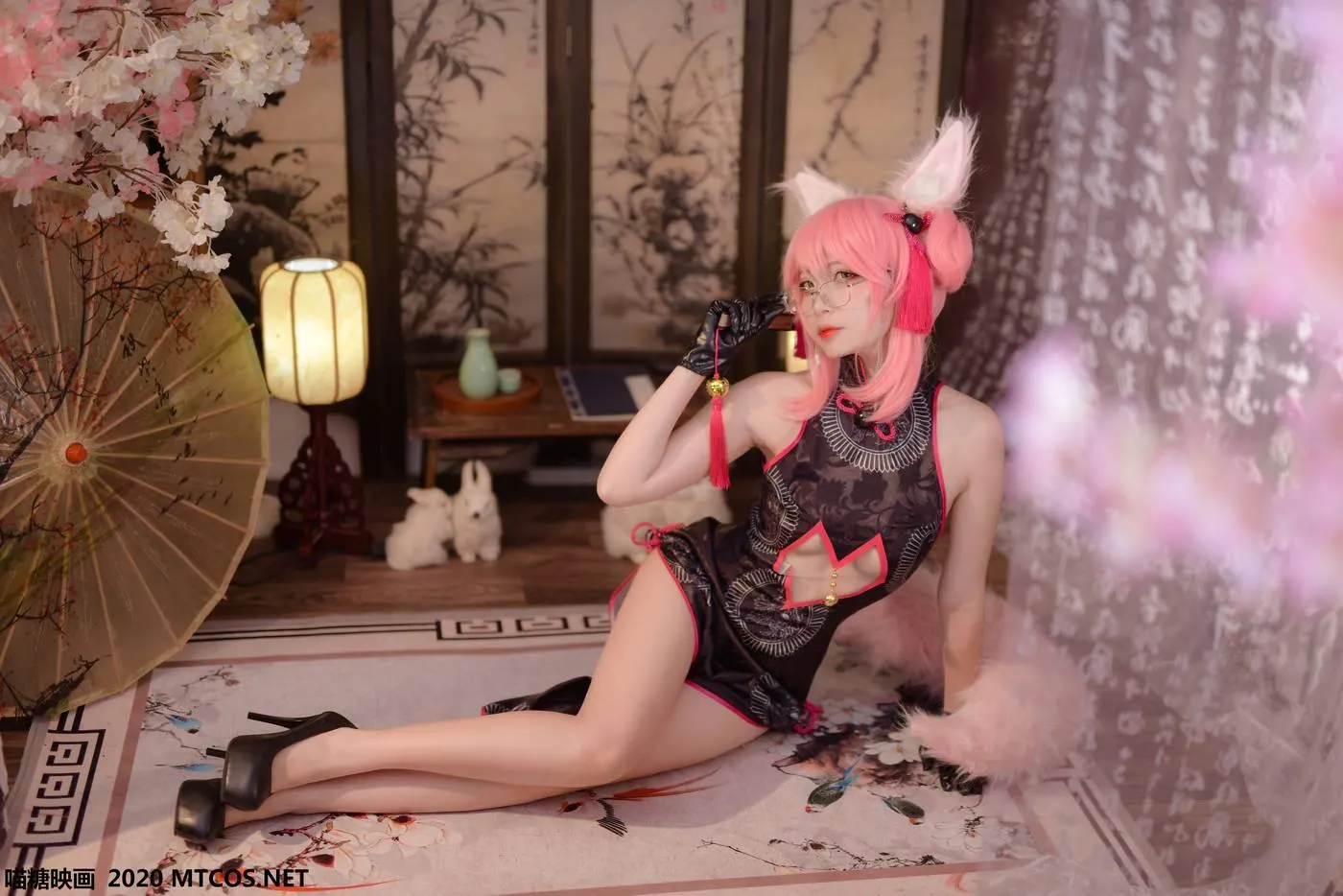 [喵糖映画] HML.002 旗袍狐耳[24P]插图8