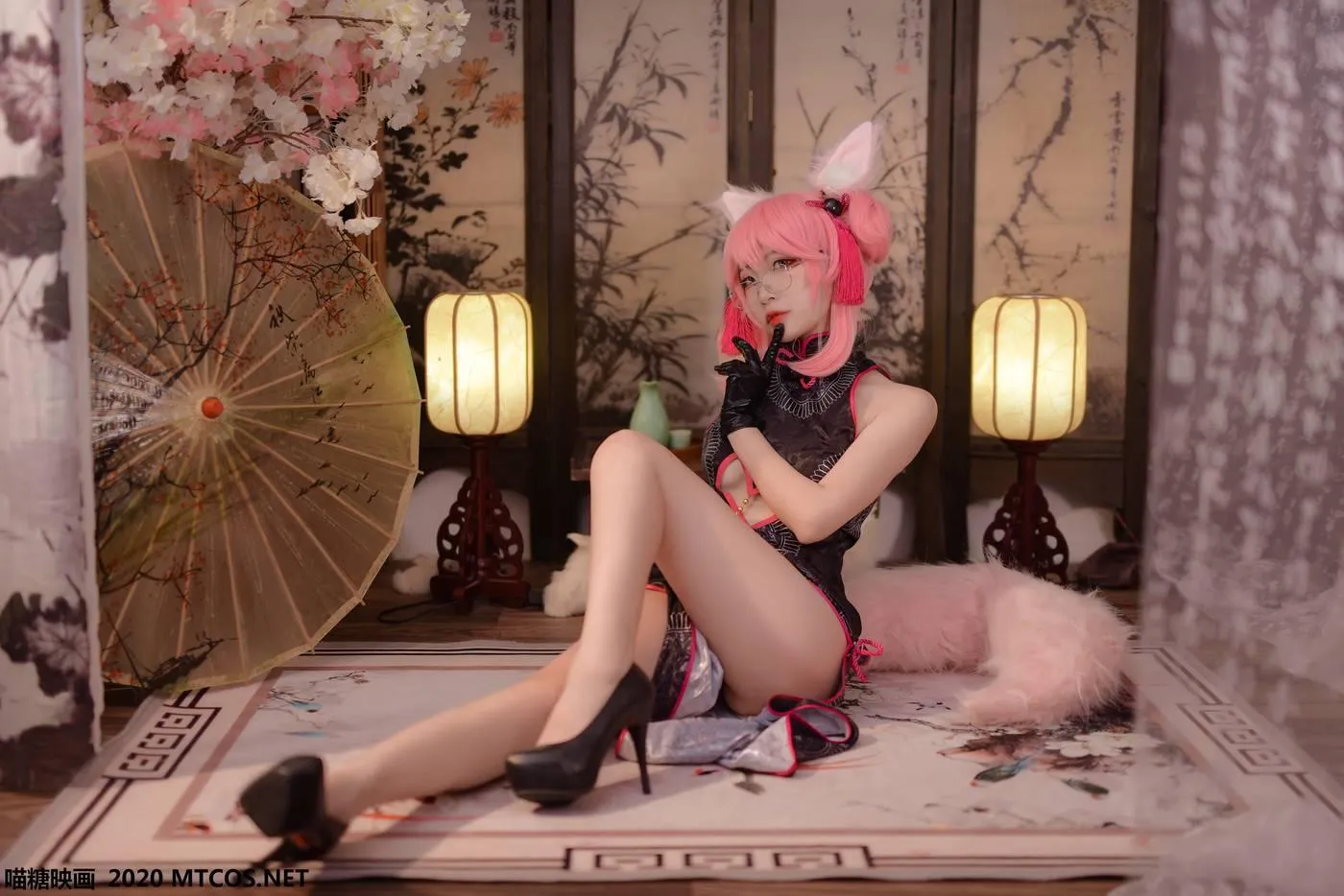 [喵糖映画] HML.002 旗袍狐耳[24P]插图3