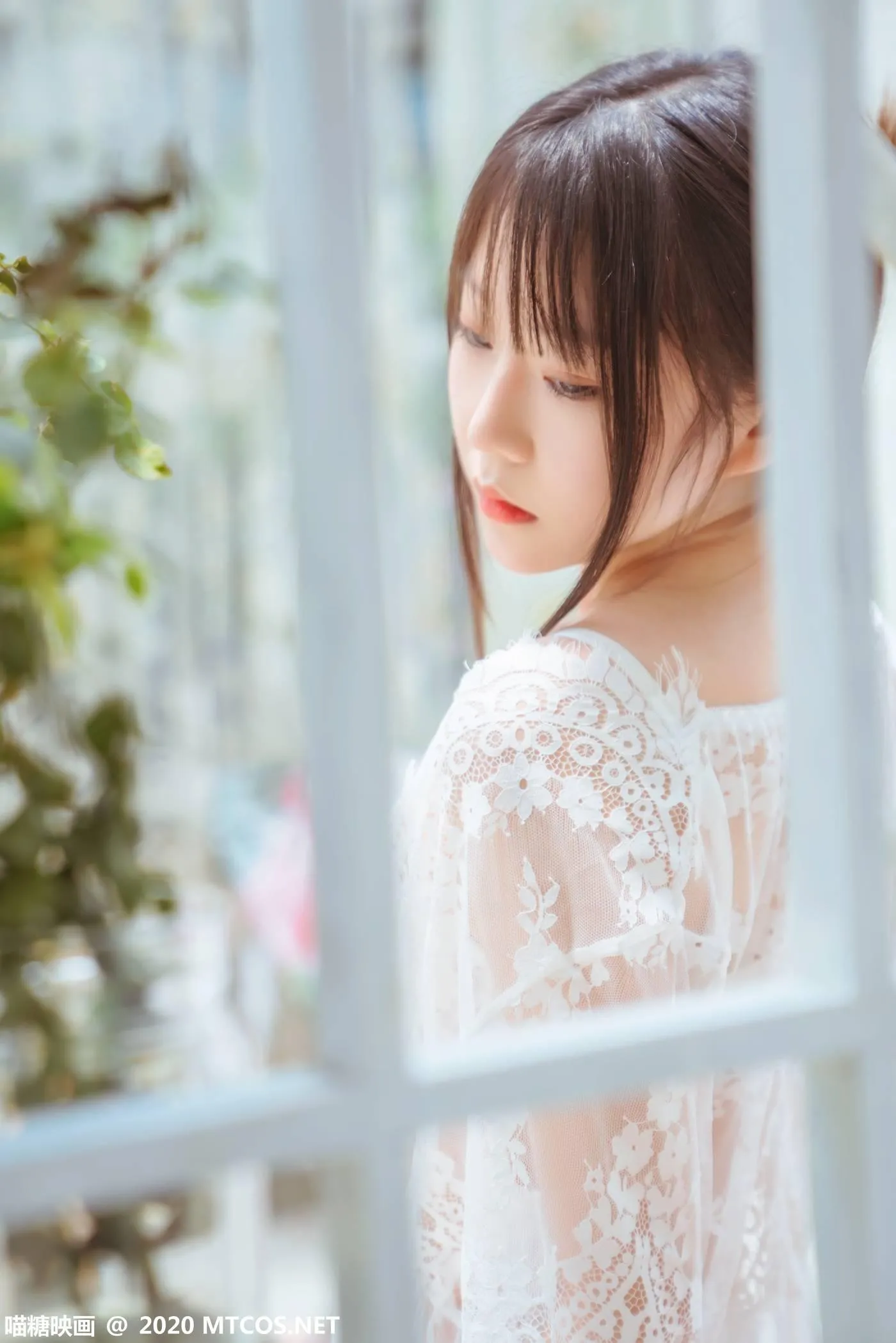 [喵糖映画] VOL.197 白裙轻纱[50P]插图8