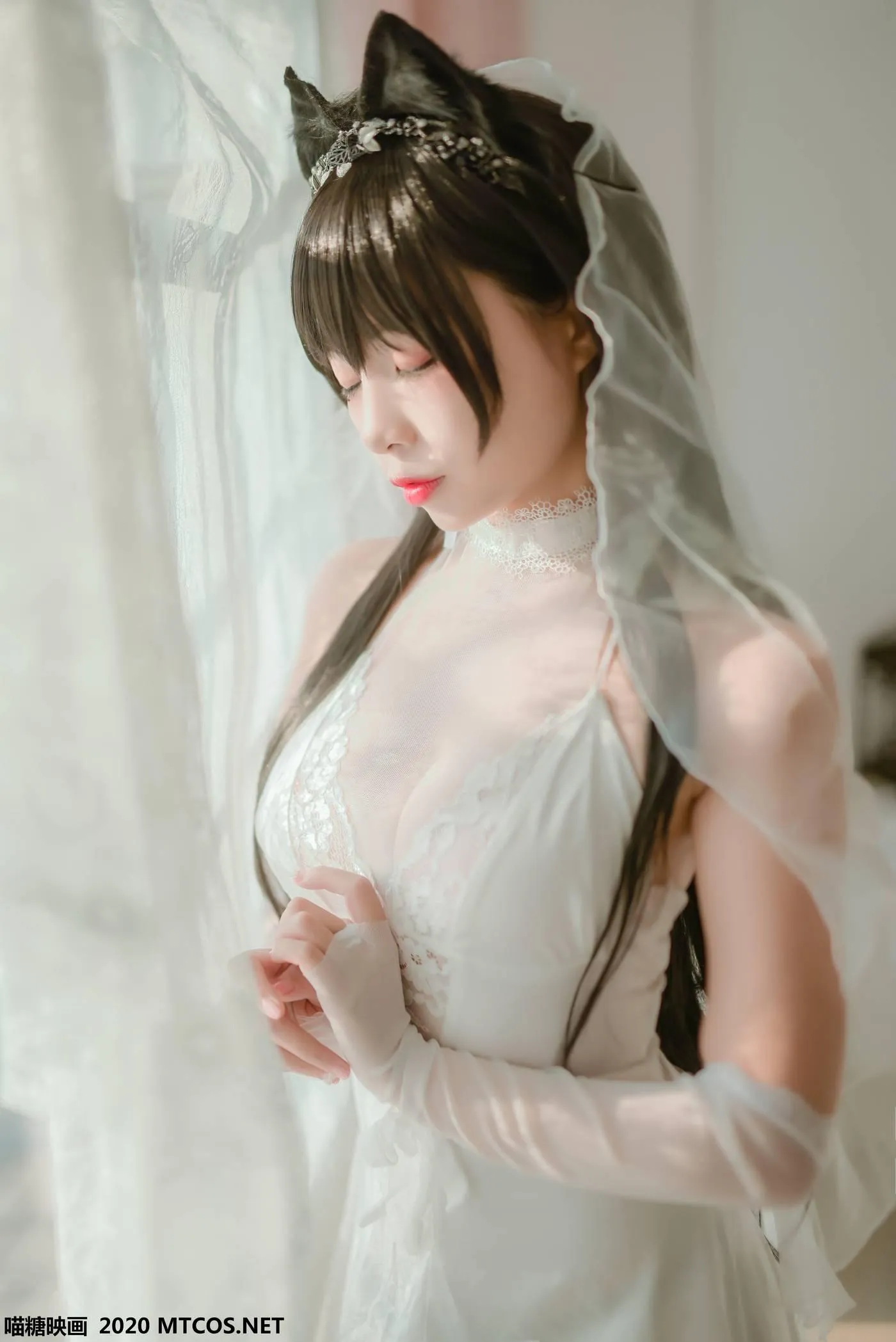 [喵糖映画] VOL.100 婚纱爱宕[40P]插图