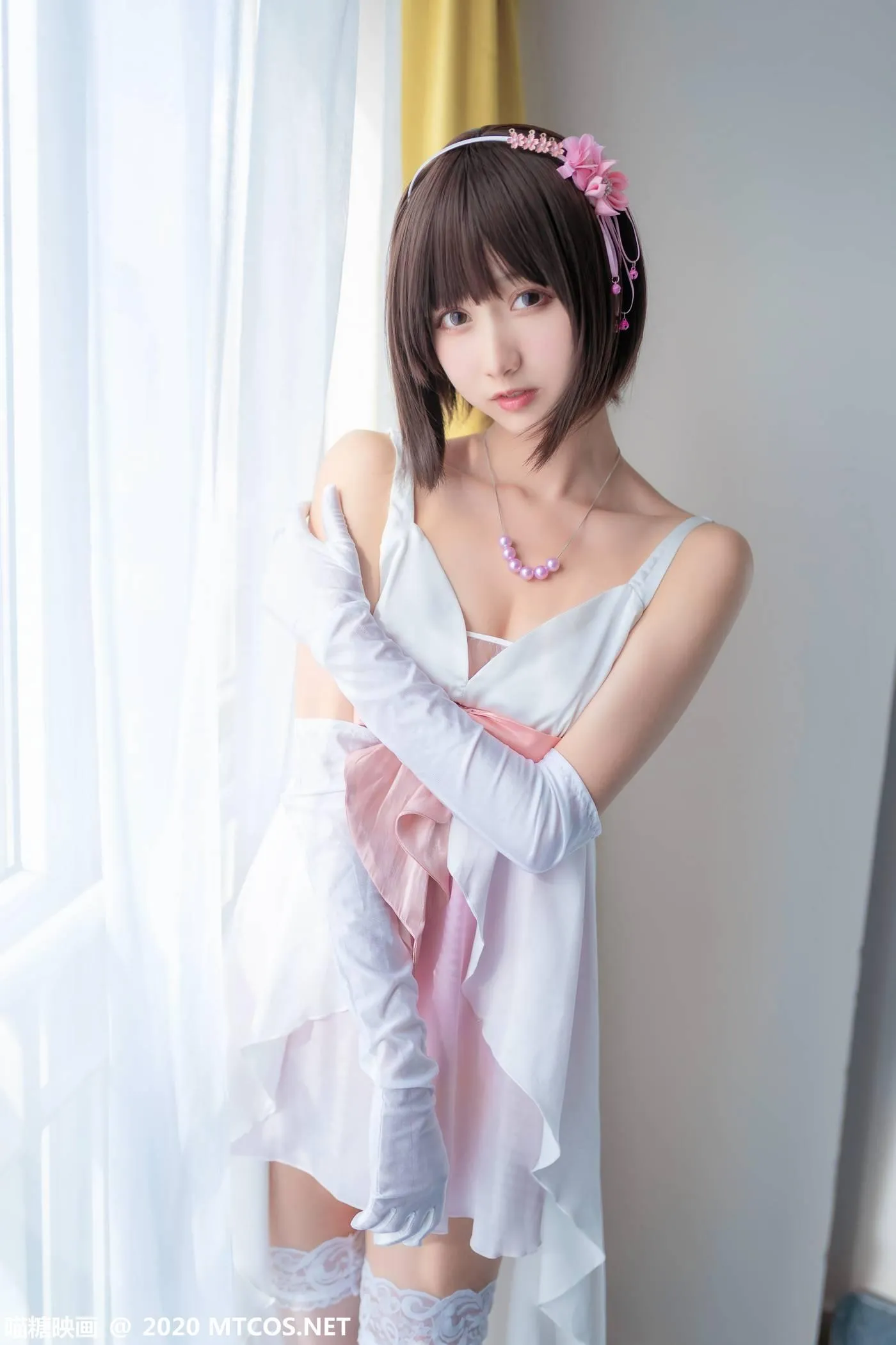 [喵糖映画] VOL.180 加藤惠礼服[26P]插图3