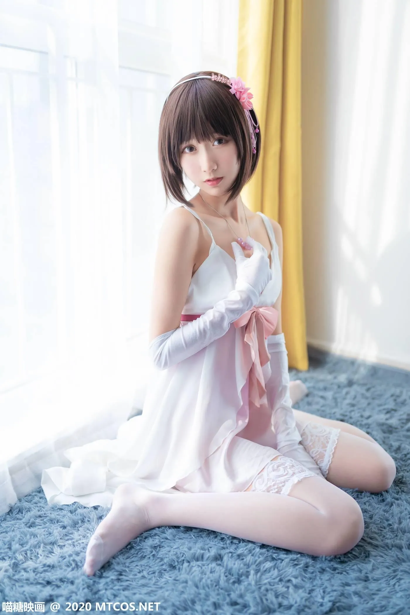 [喵糖映画] VOL.180 加藤惠礼服[26P]插图7