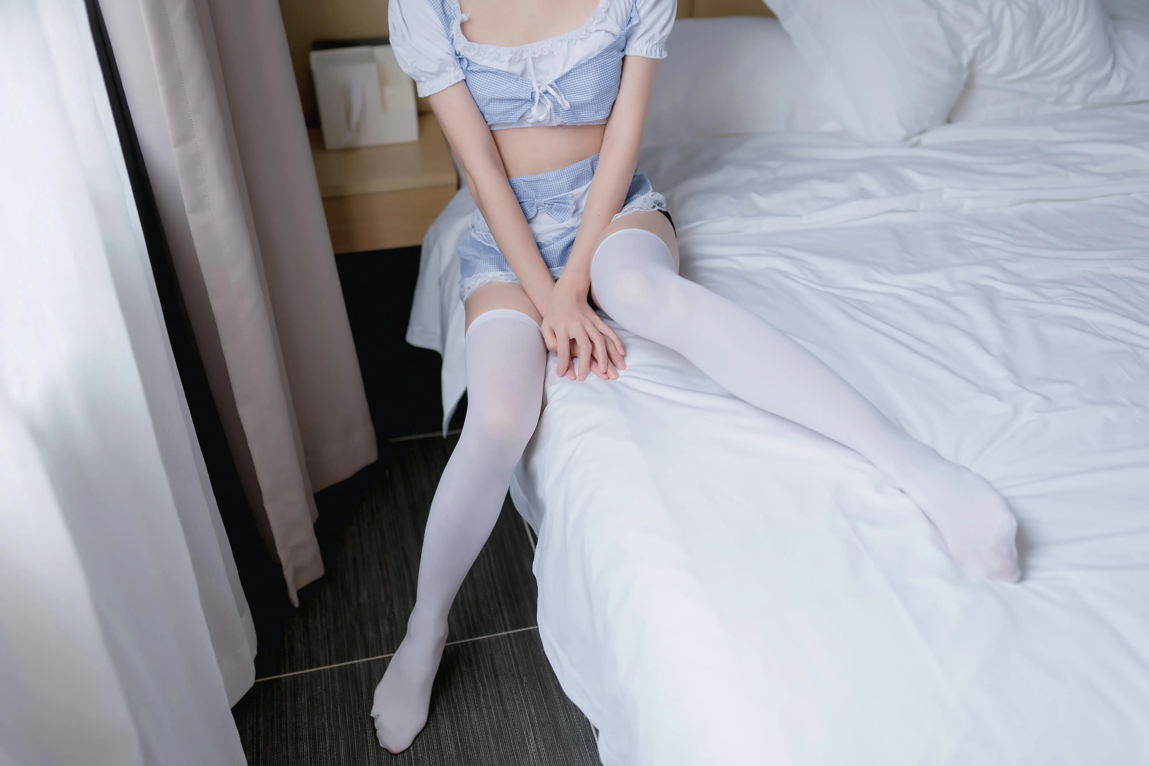 [喵糖映画] VOL.356 蝴蝶结女仆[37P]插图1