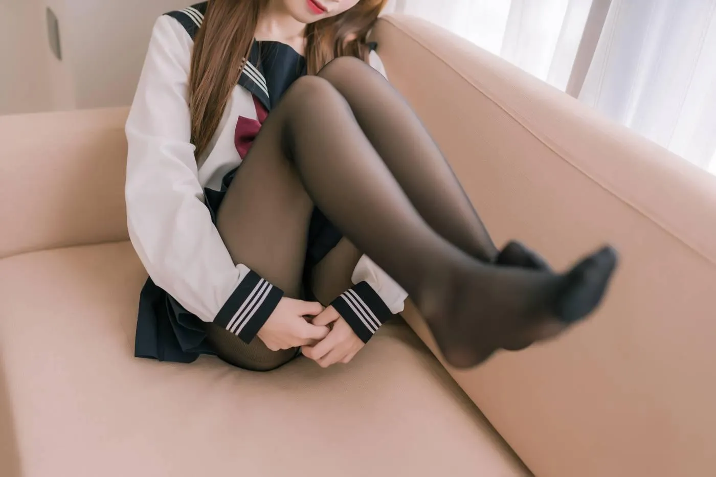 [喵糖映画] JKL.023 双马尾JK制服[40P]插图2
