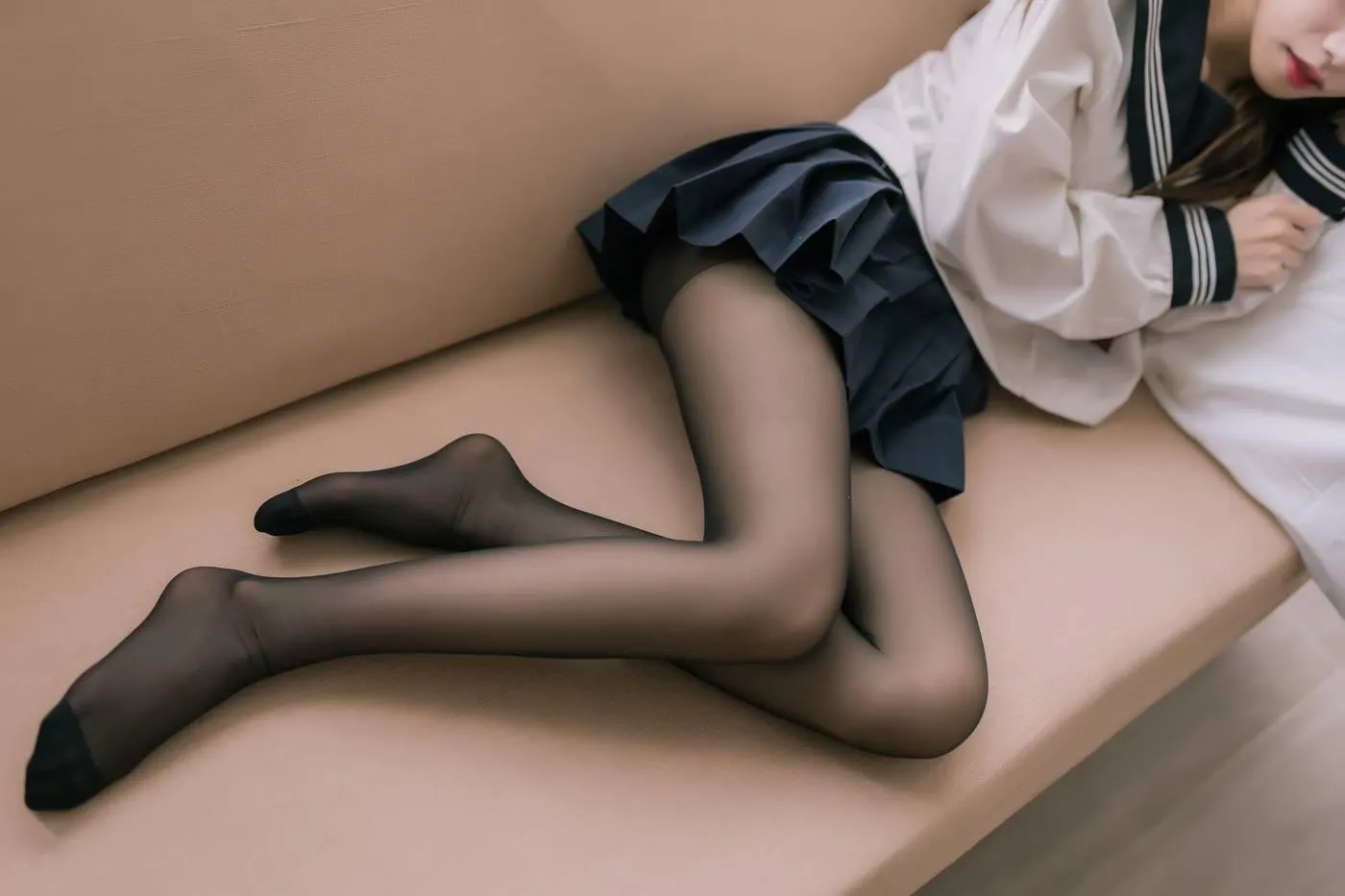 [喵糖映画] JKL.023 双马尾JK制服[40P]插图2