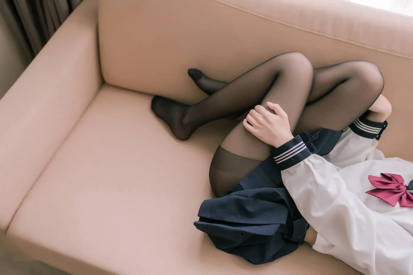 [喵糖映画] JKL.023 双马尾JK制服[40P]插图7