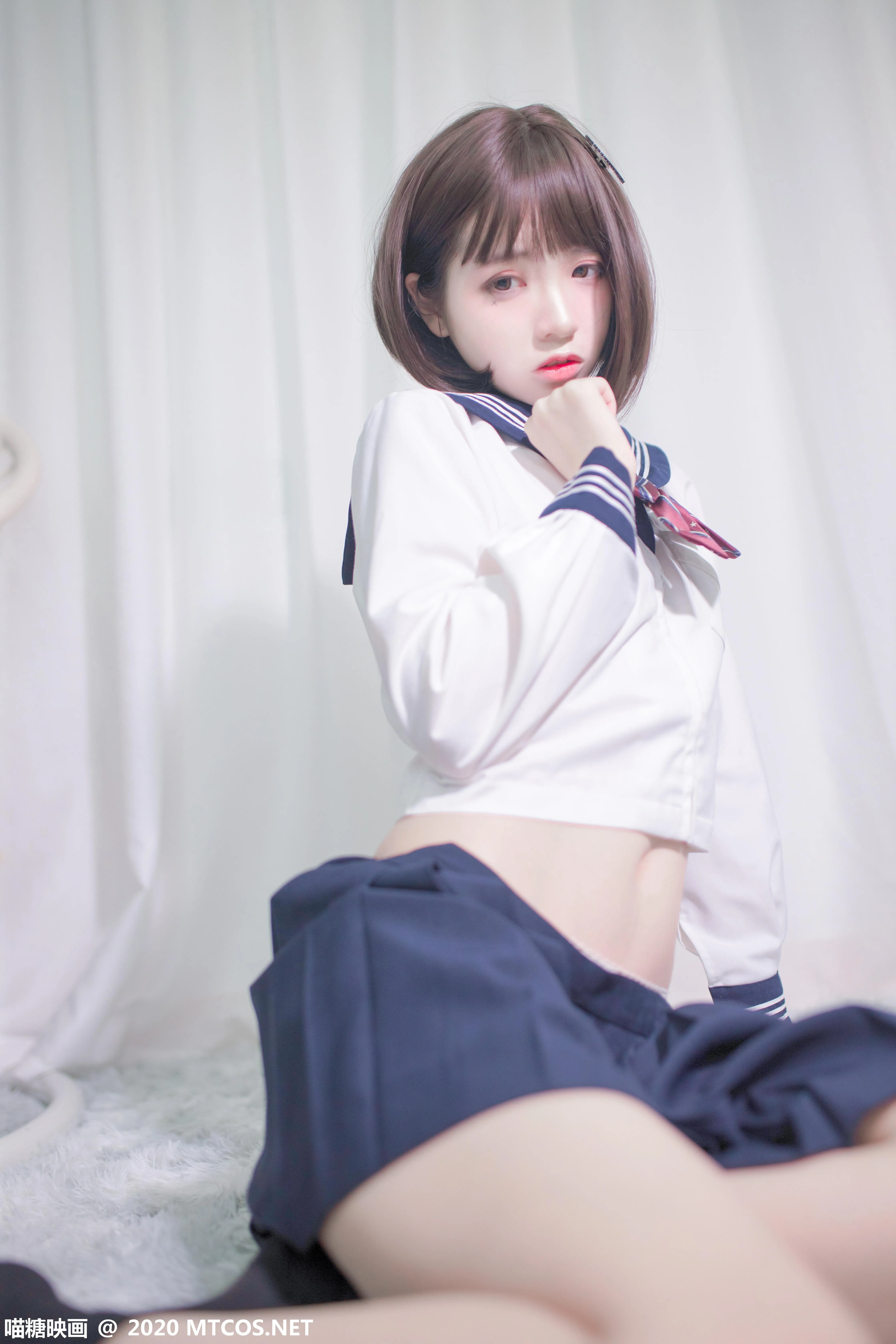 [喵糖映画] VOL.349 居家JK制服[20P]插图9