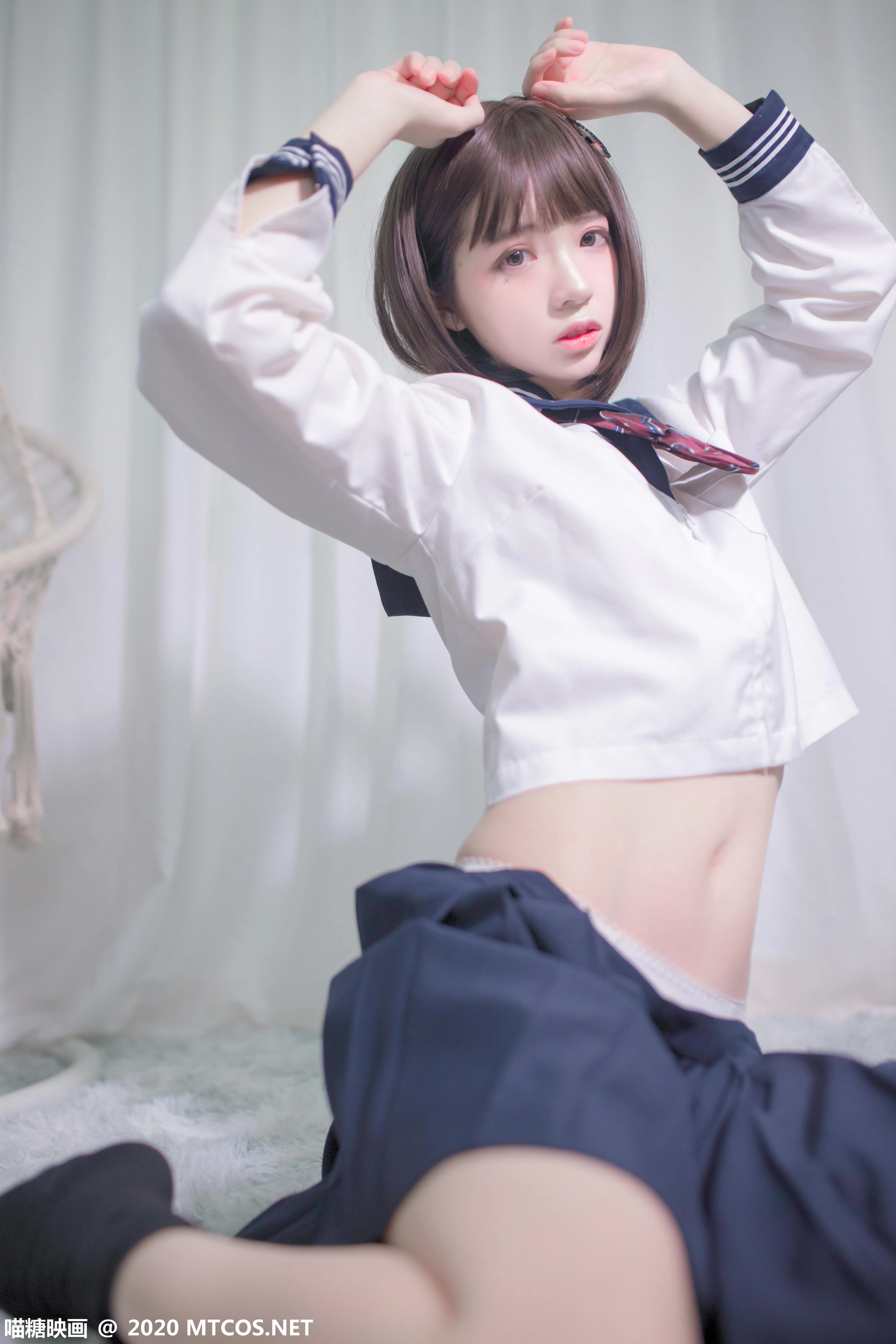 [喵糖映画] VOL.349 居家JK制服[20P]插图