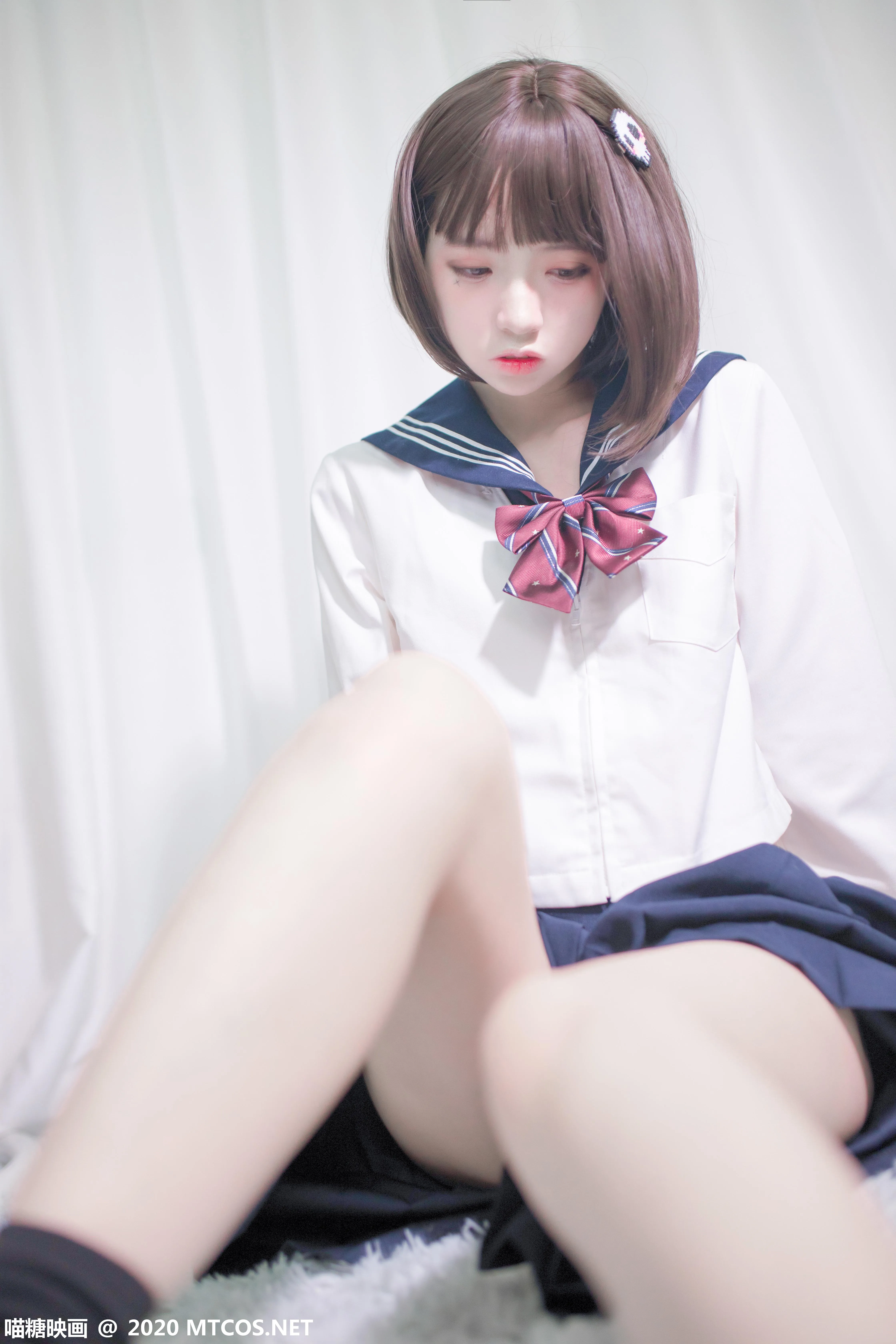 [喵糖映画] VOL.349 居家JK制服[20P]插图2