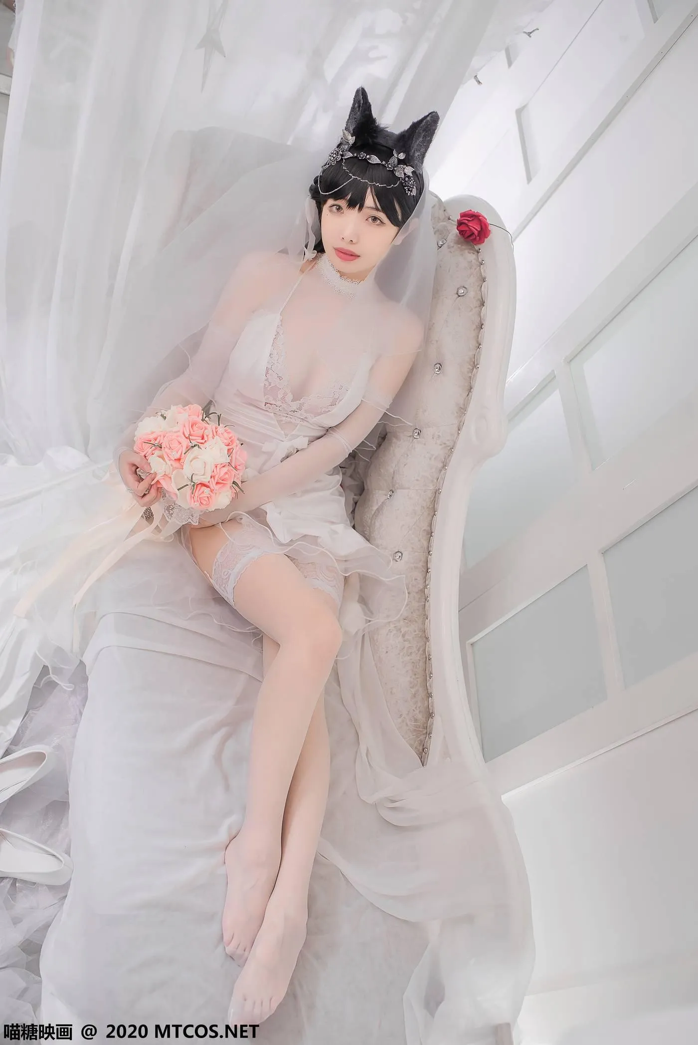 [喵糖映画] VOL.156 爱宕花嫁[32P]插图1