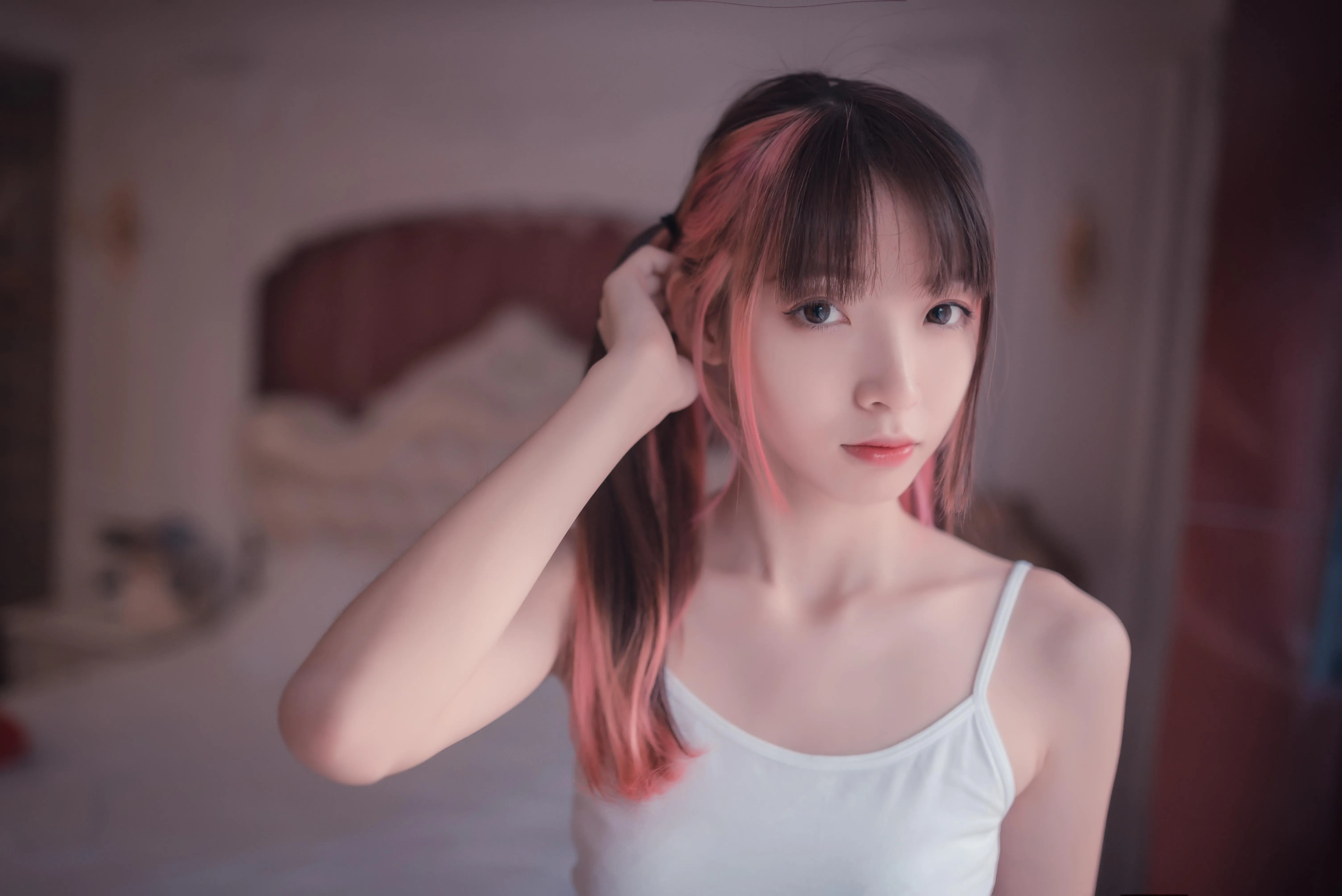[喵糖映画] VOL.266 粉色夏日[50P]插图5