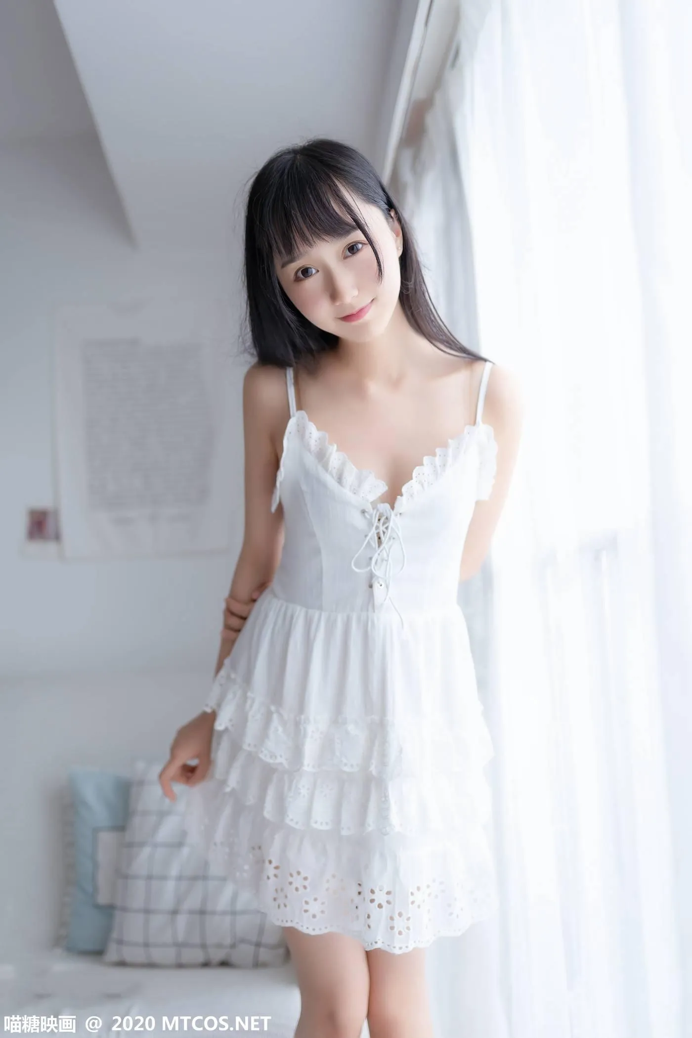 [喵糖映画] VOL.187 白裙少女[40P]插图2
