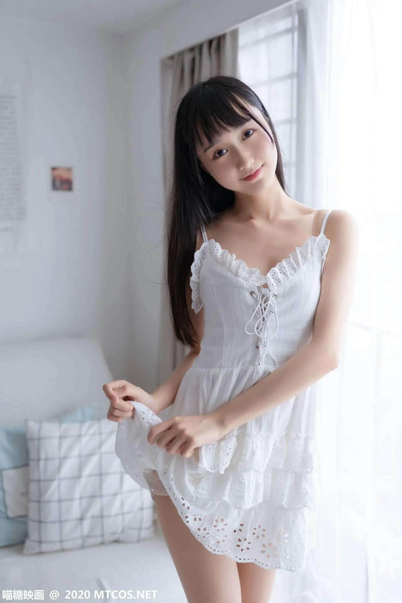 [喵糖映画] VOL.187 白裙少女[40P]插图3