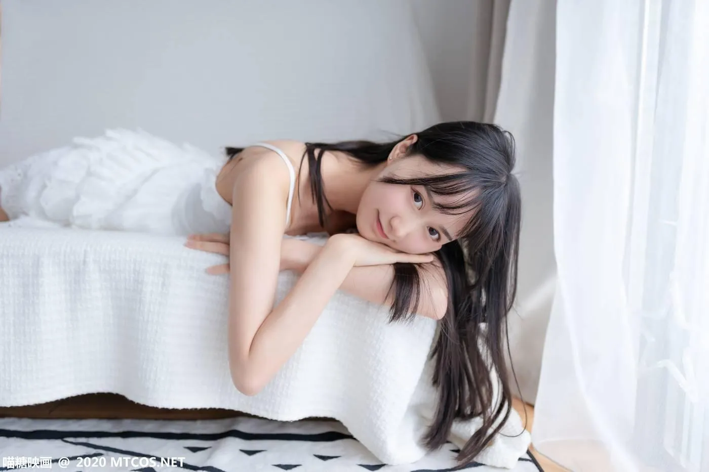 [喵糖映画] VOL.187 白裙少女[40P]插图4