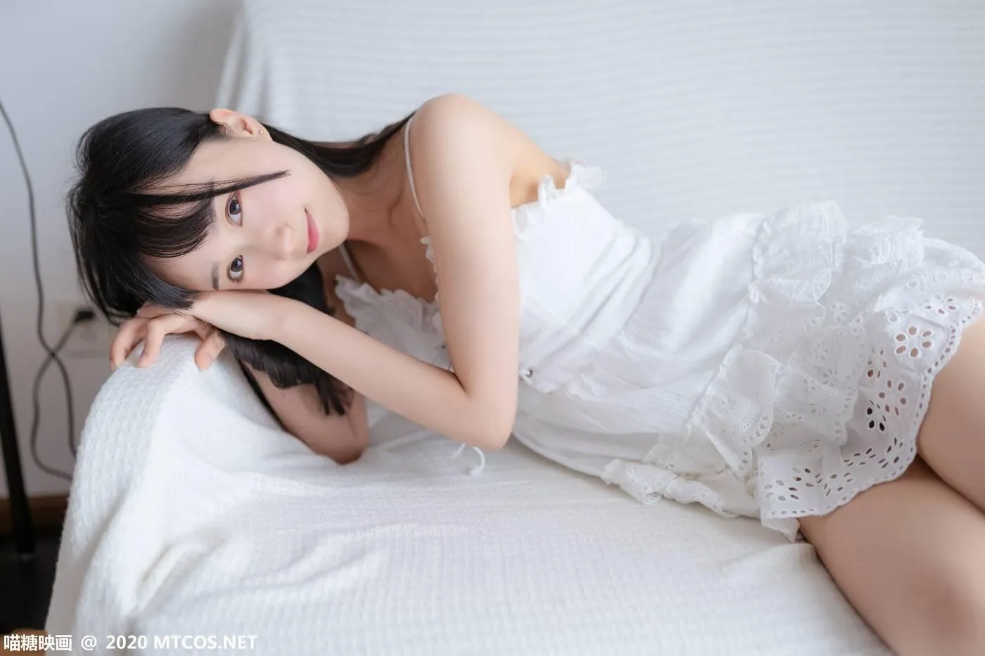 [喵糖映画] VOL.187 白裙少女[40P]插图9